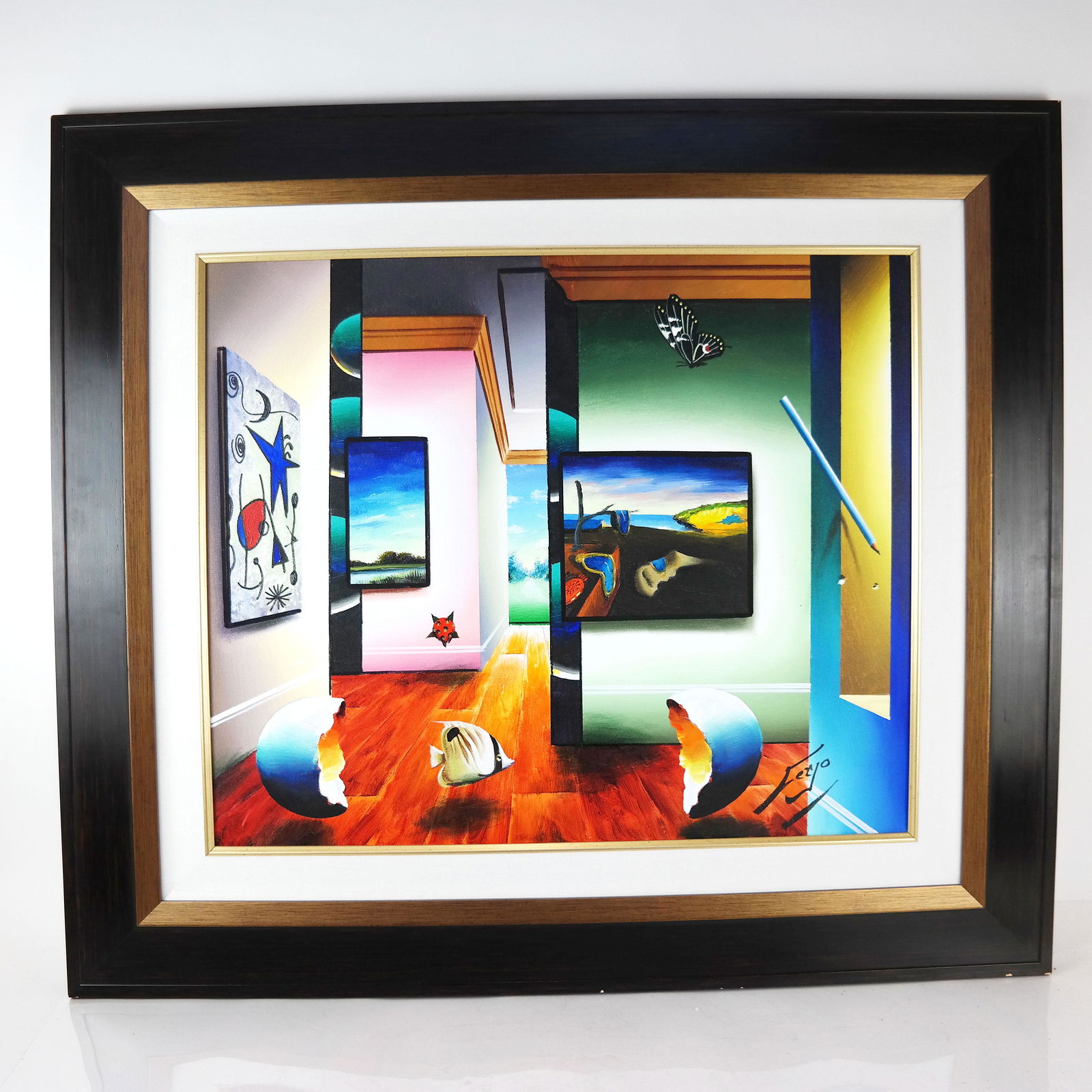 F. de JESUS OLIVEIRA: Abstract Oil Painting (1 of 11)