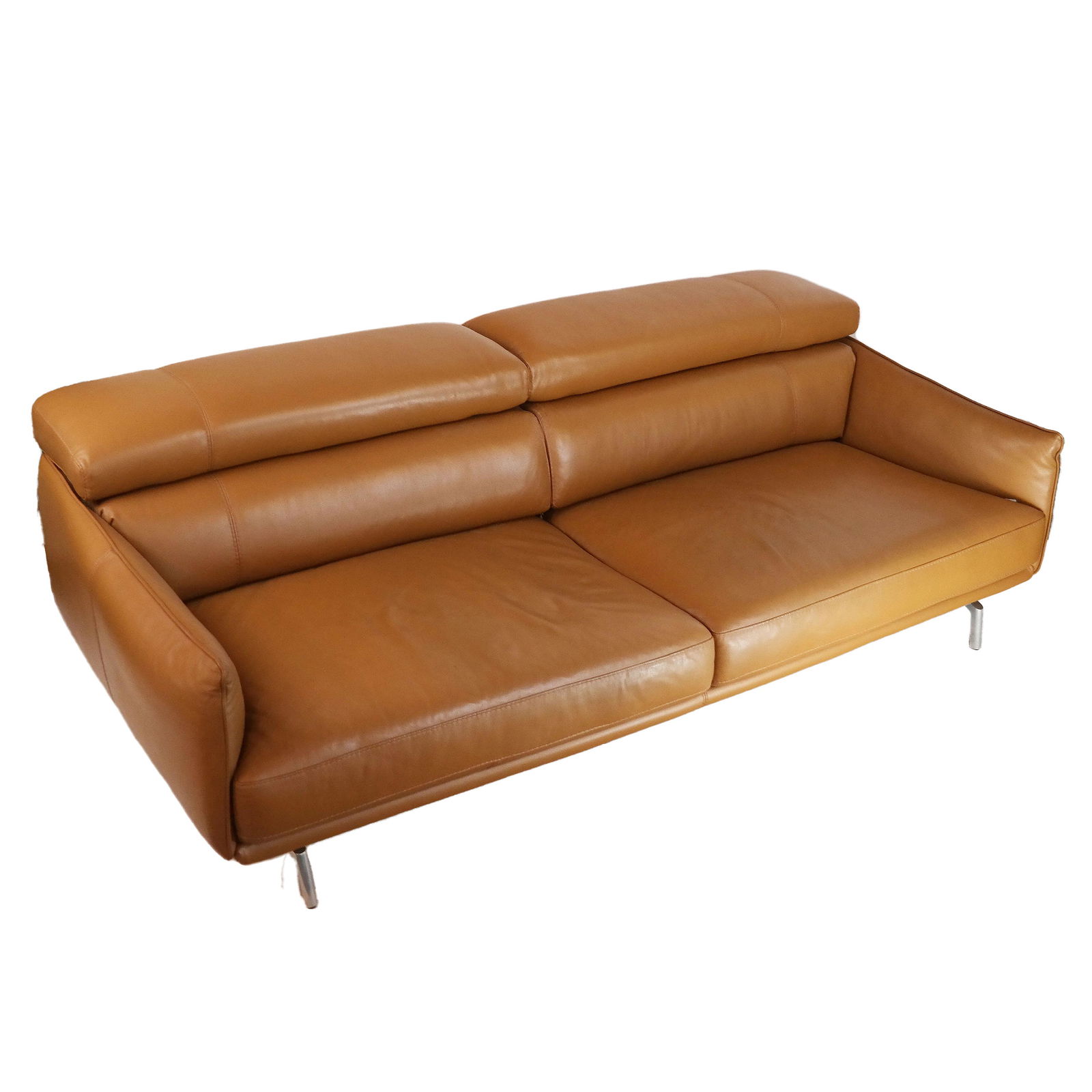 Modern Italian-Style Leather Sofa (1 of 4)