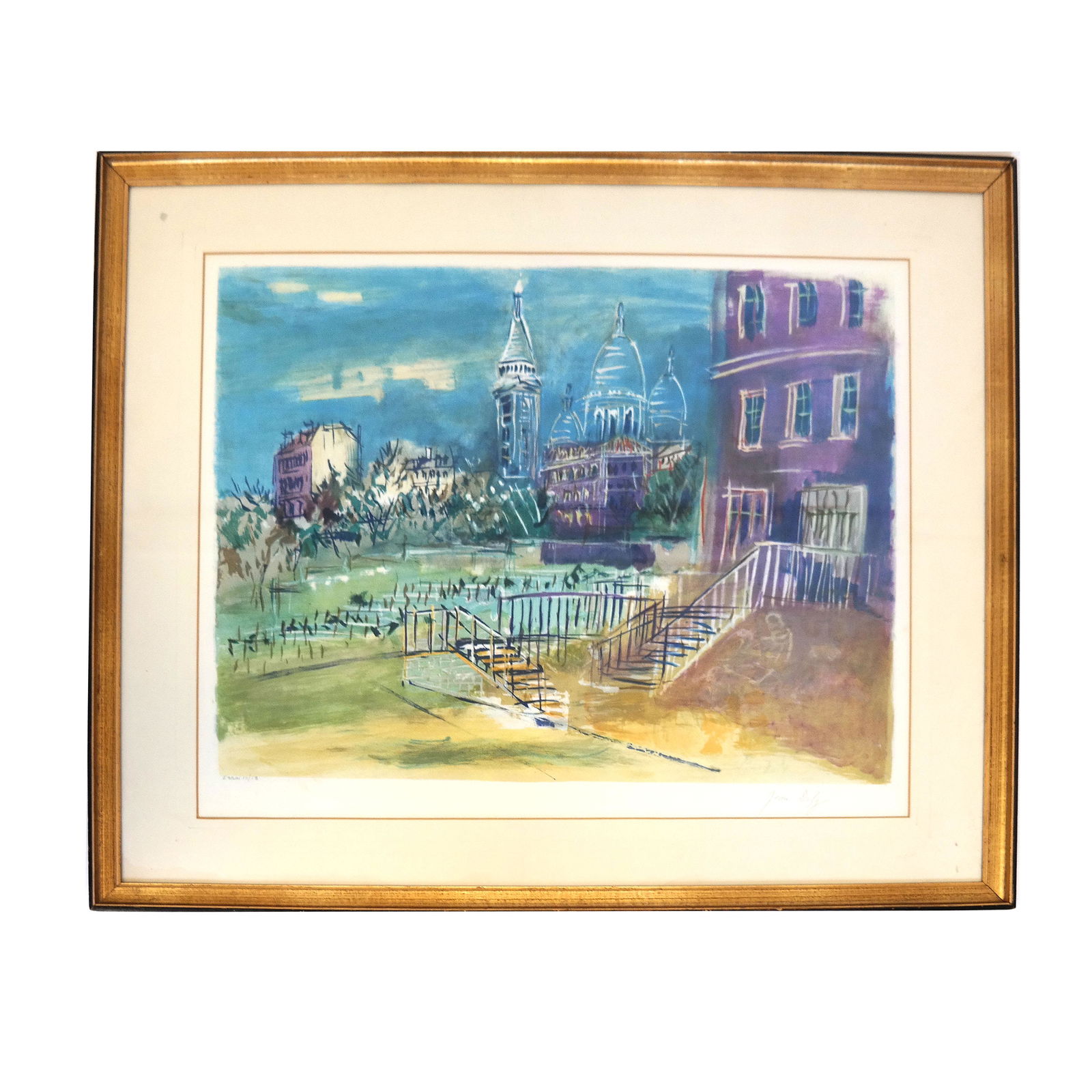 Jean DUFY: City View - Lithograph (1 of 10)