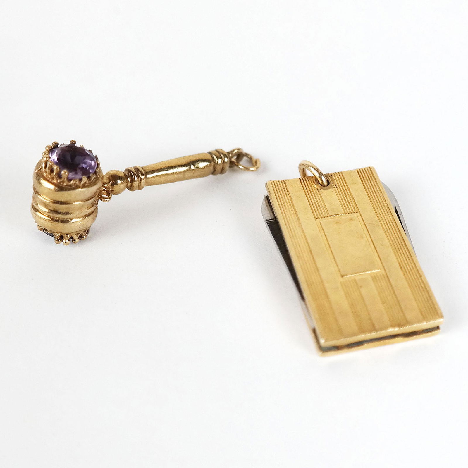 Two 14K Yellow Gold Charms (1 of 9)