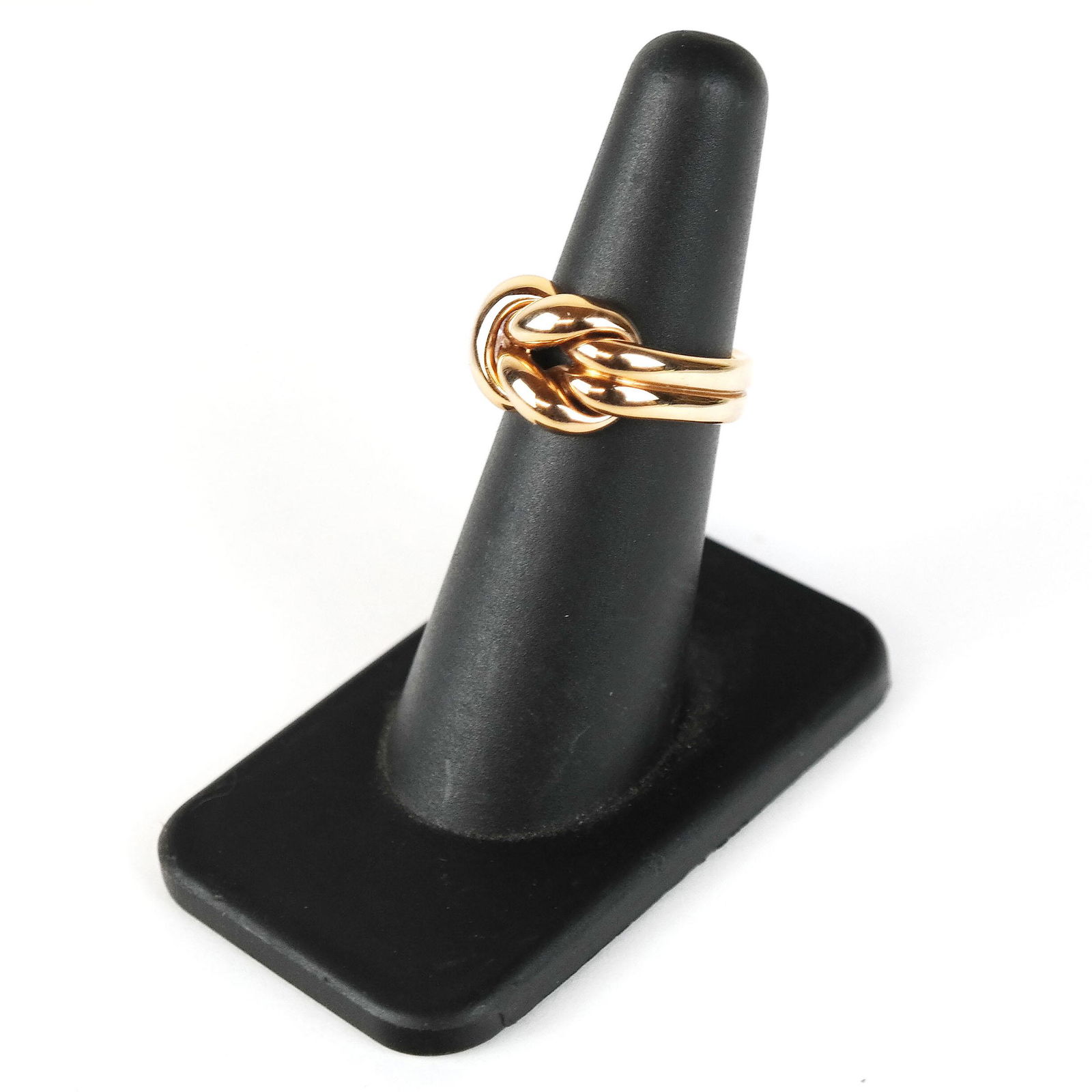 Italian 18K Yellow Gold Knot Ring (1 of 8)