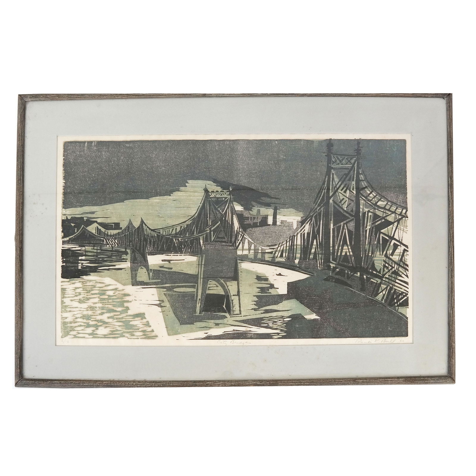 Randi K. BULL: Bridge - Lithograph (1 of 7)