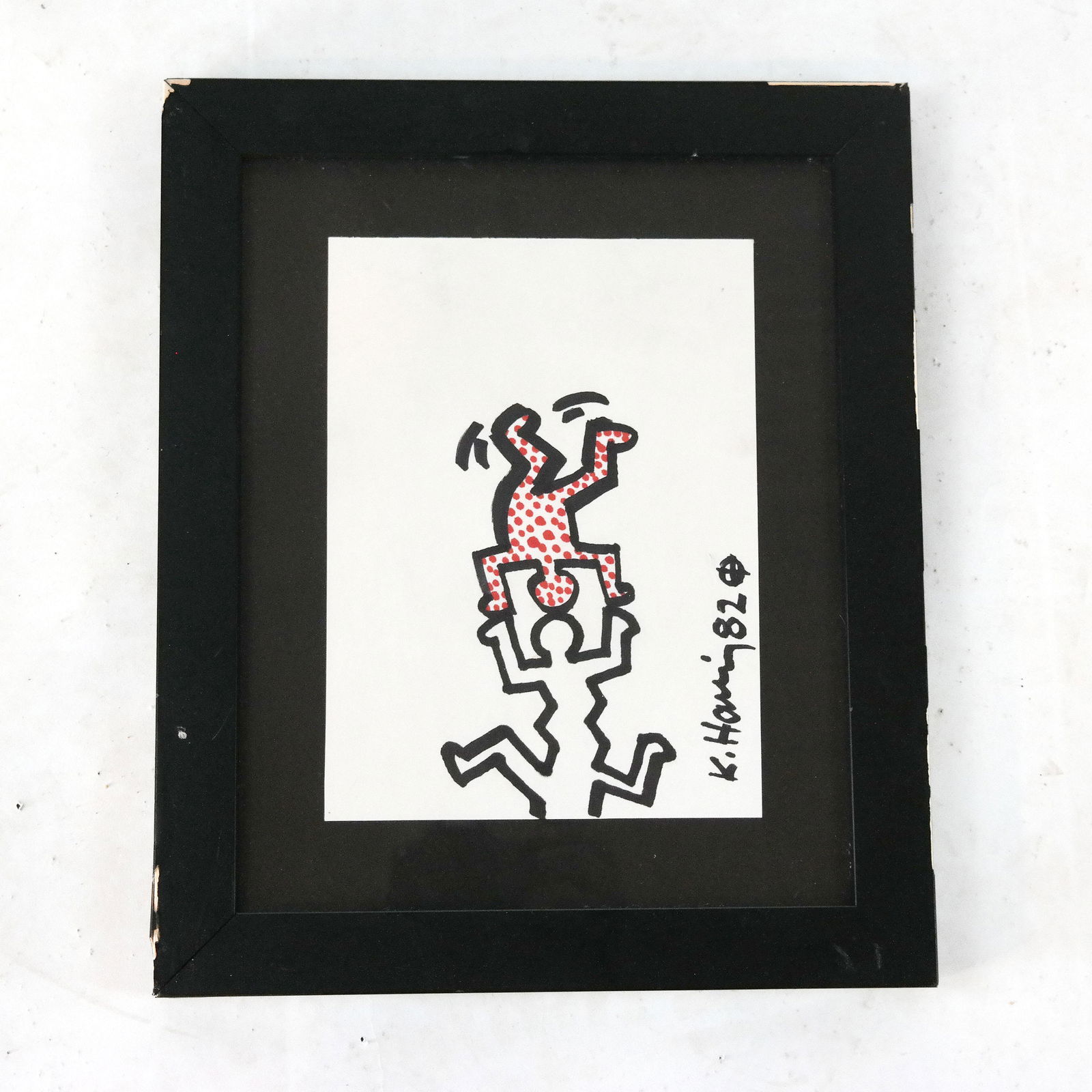 Keith HARING: Drawing of a Man, 1982 (1 of 5)