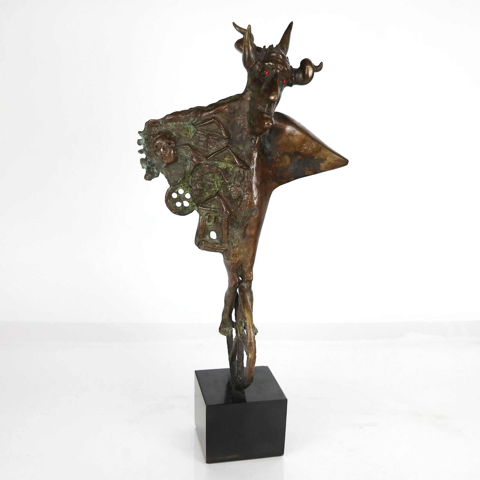 Bronze Devil on a Unicycle (1 of 10)