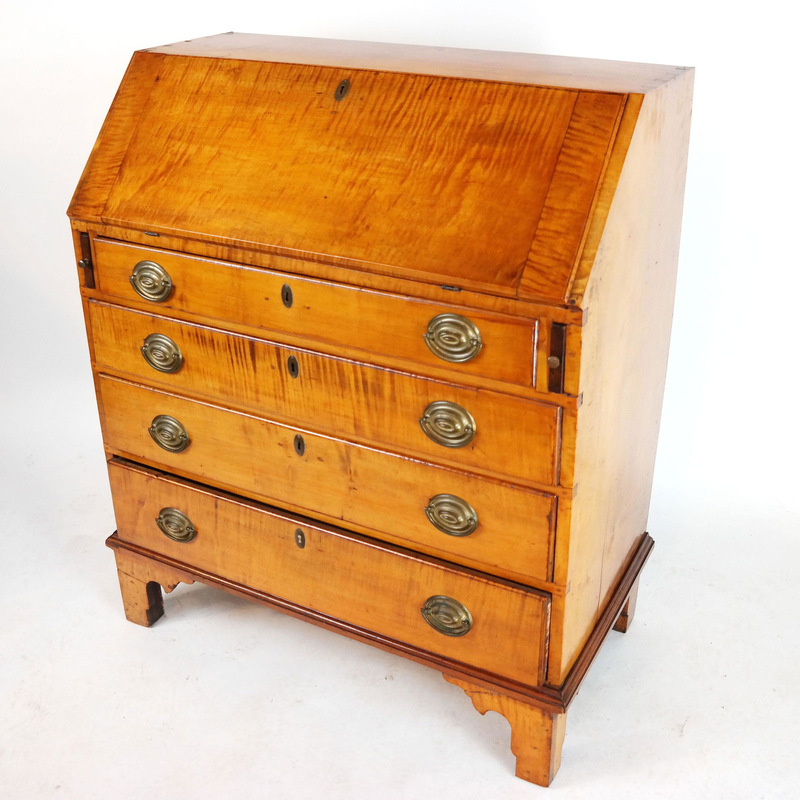 Antique American Slant Front Desk (1 of 12)