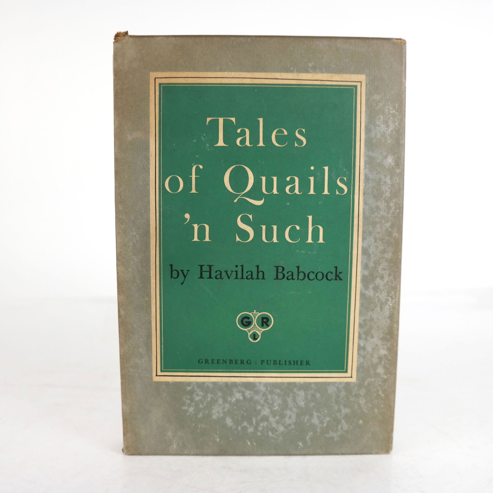 BOOK: Havilah Babcock "Tales of Quails..." (1 of 11)