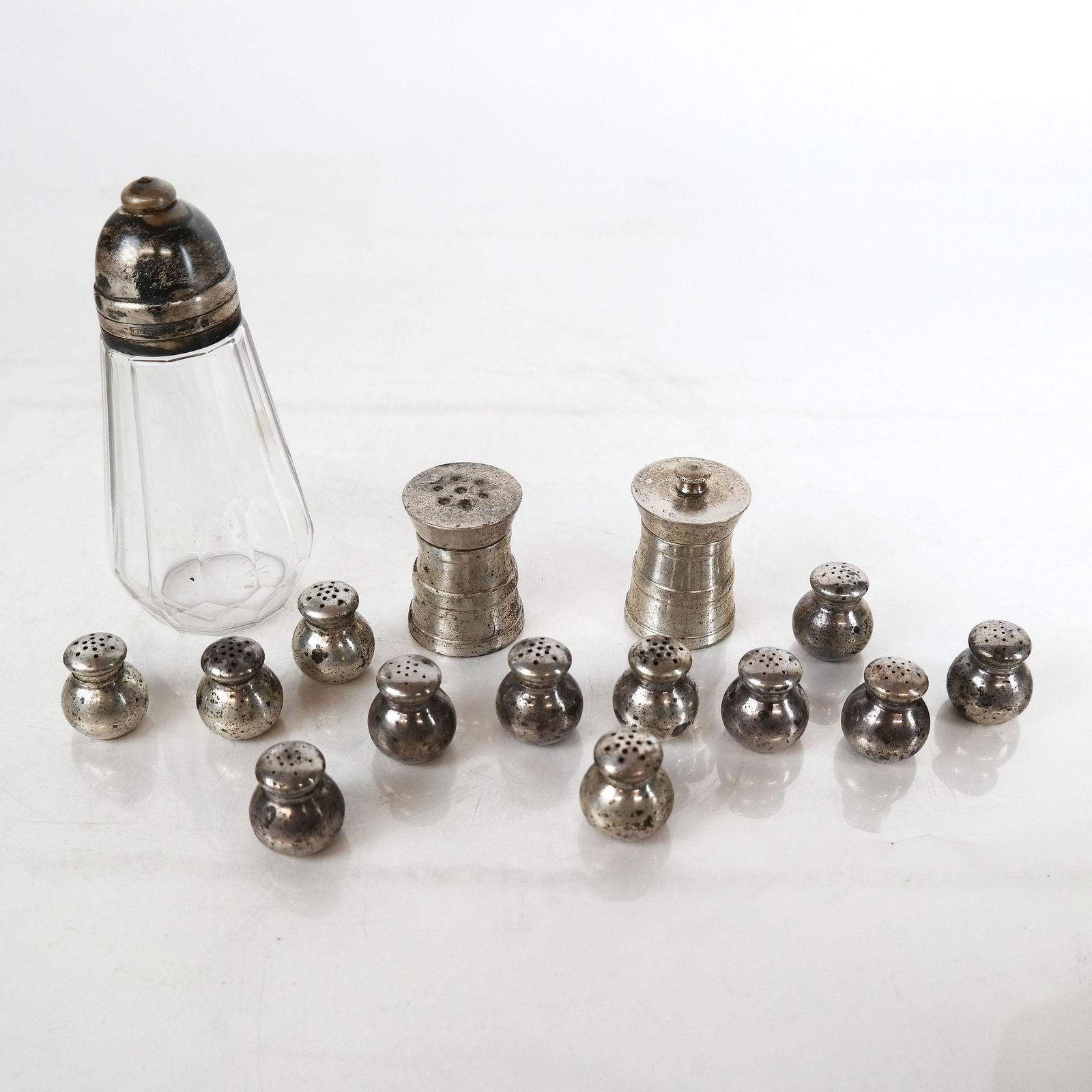 Lot of Silver Salt & Pepper Shakers (1 of 11)