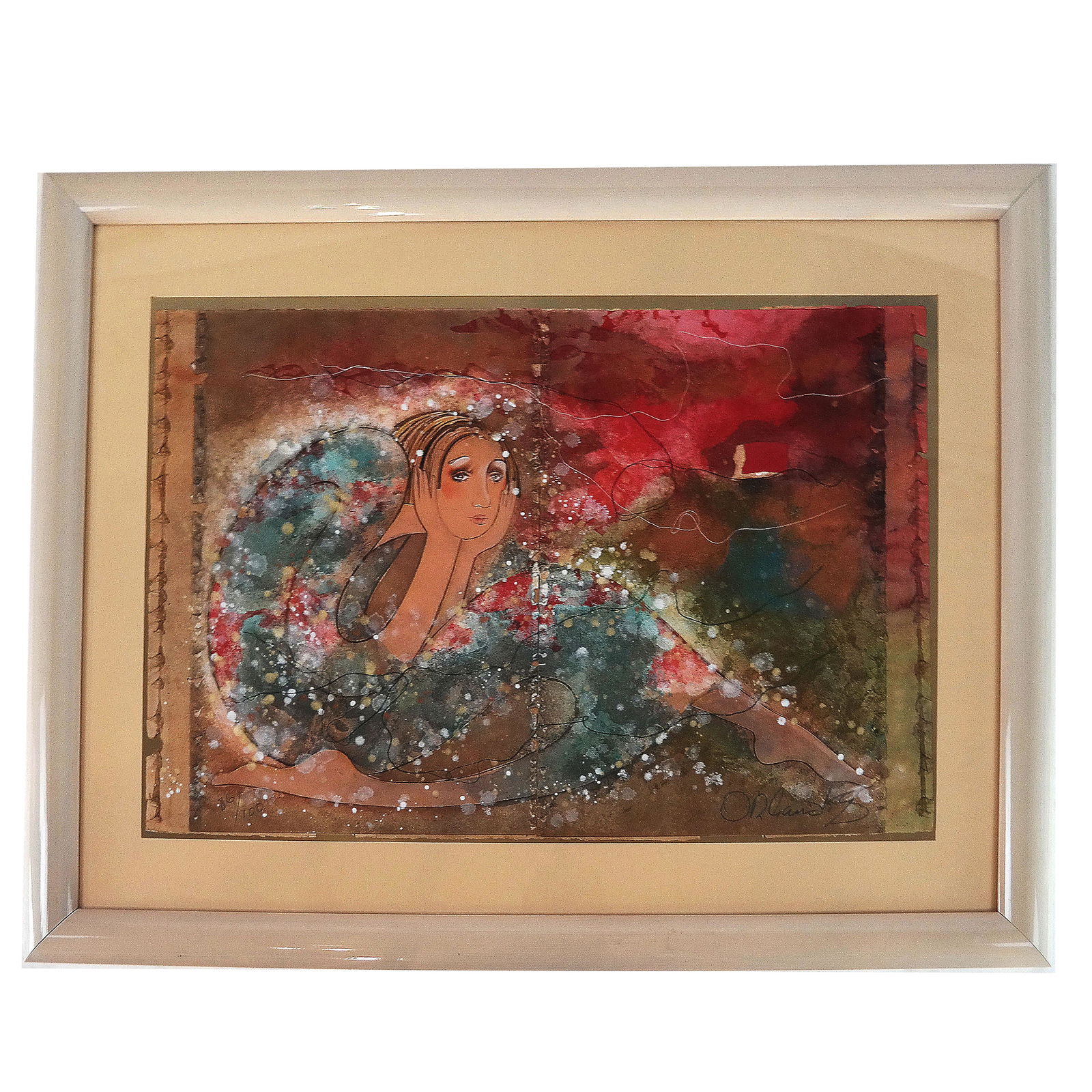 O. AGUDELO-BOTERO - Woman - Serigraph (1 of 9)