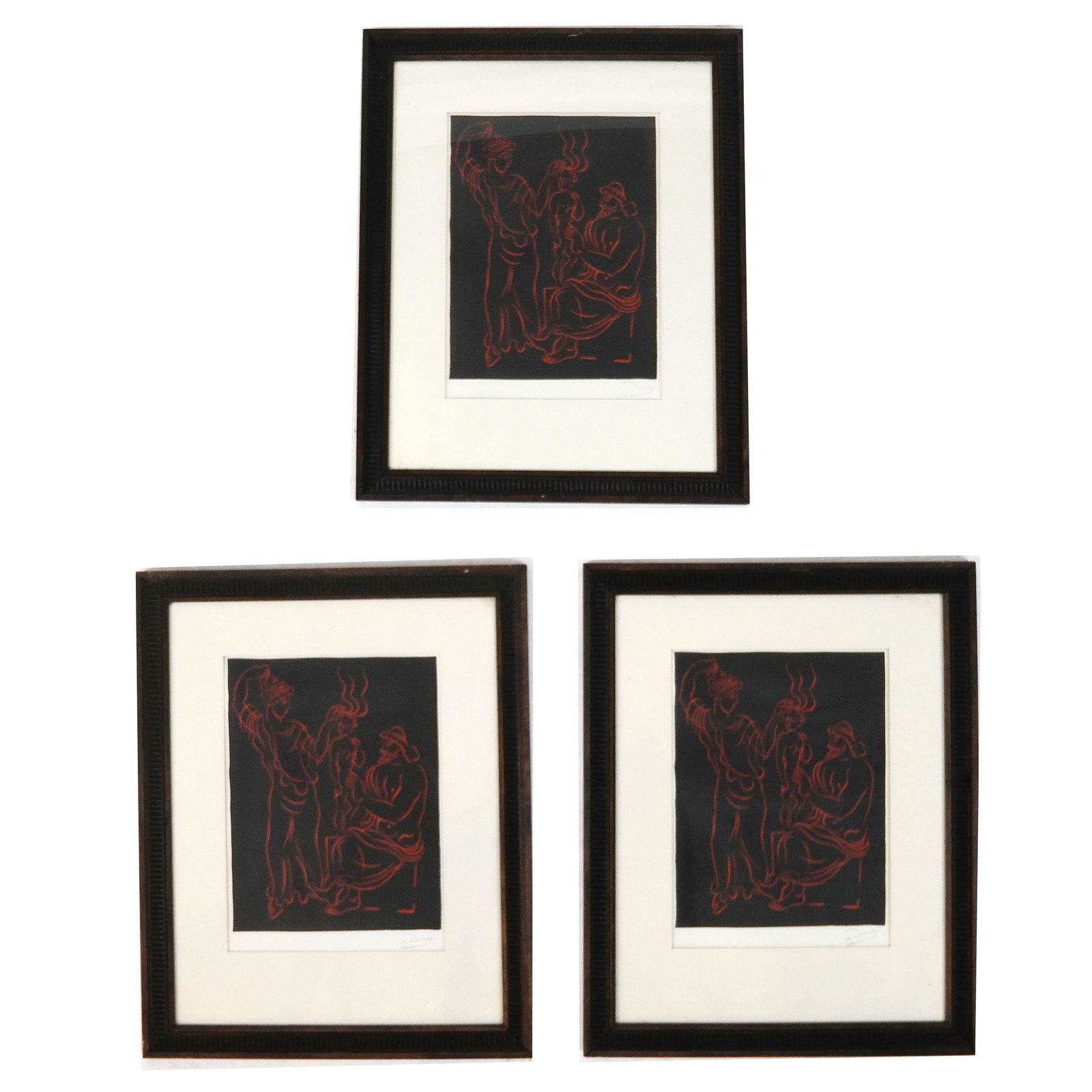 Andre DERAIN - Woodblock Prints (3) (1 of 9)