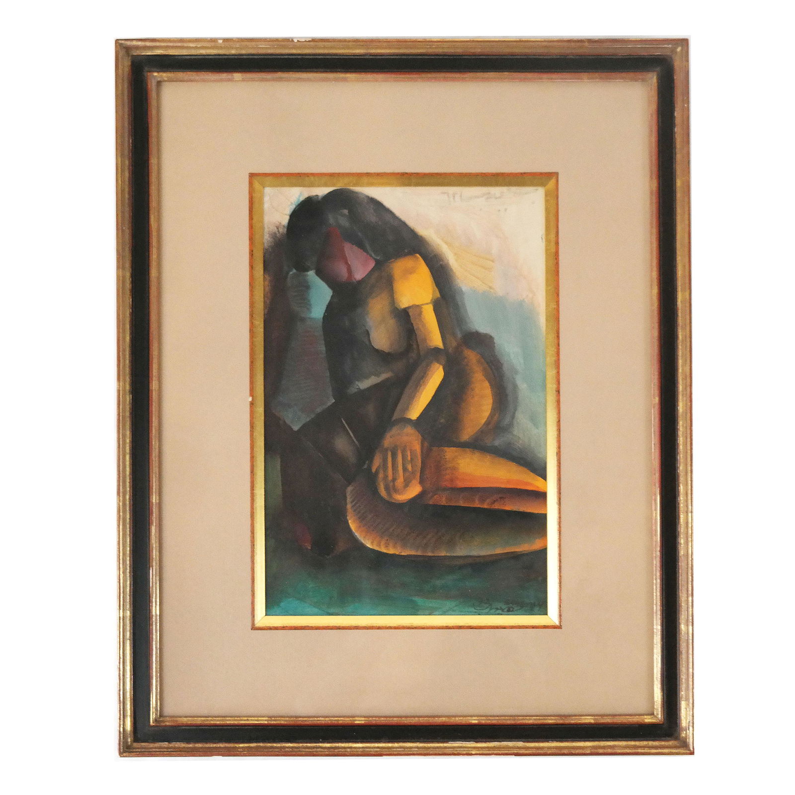George BAHGORY: Seated Woman - Painting (1 of 6)