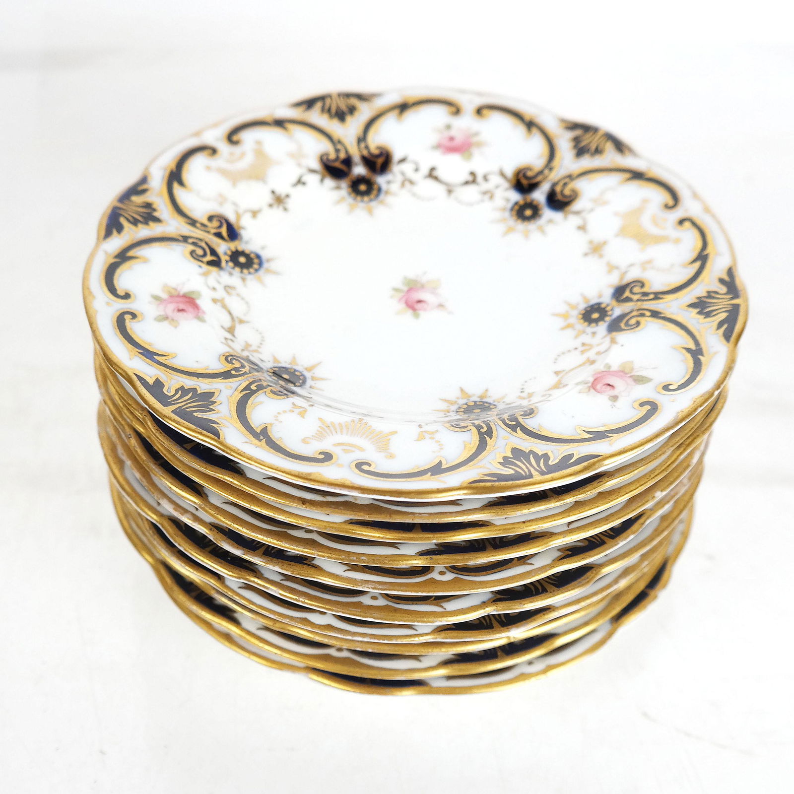 10 Coalport Bread and Butter Plates (1 of 6)