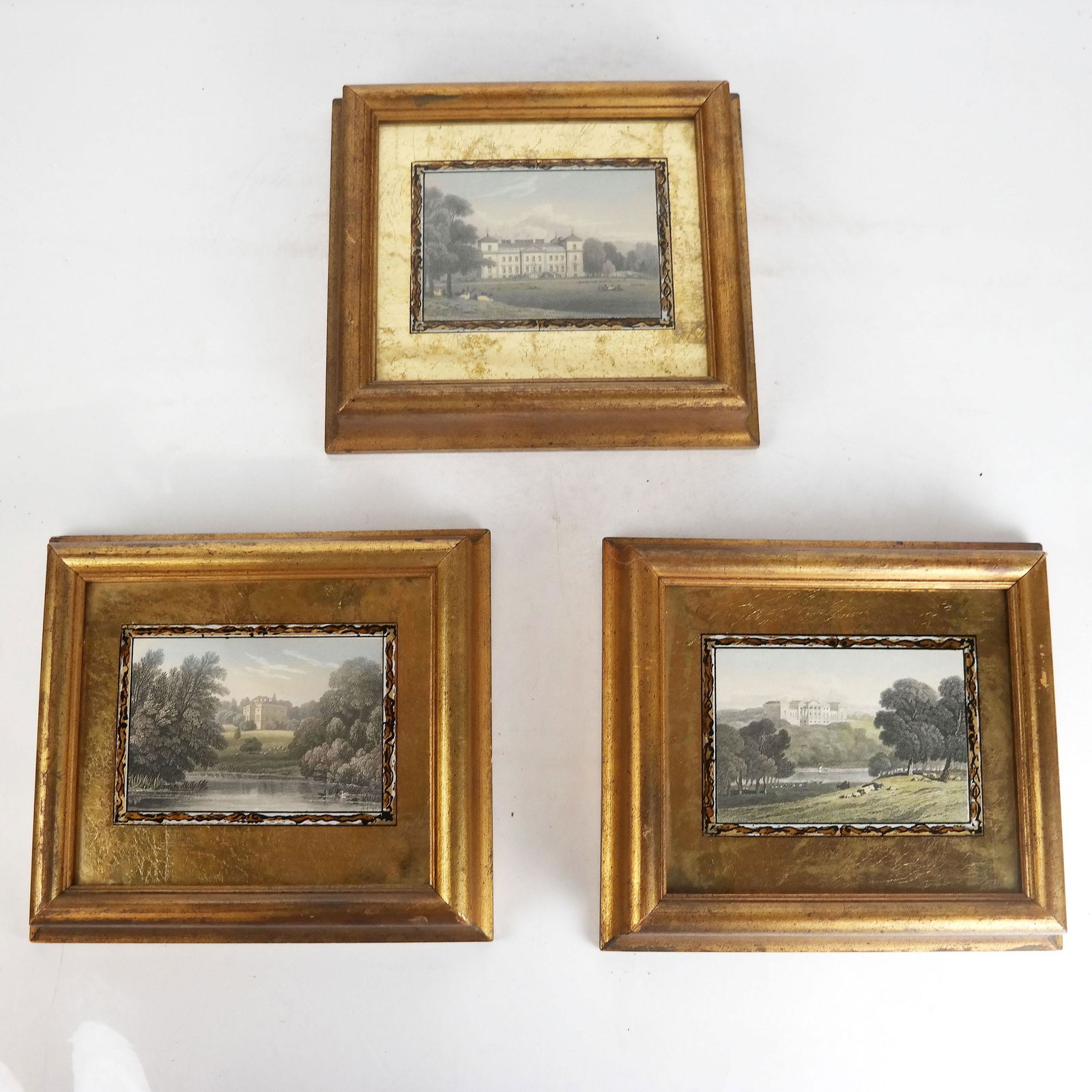 Set of Three Gilt Framed Prints (1 of 6)