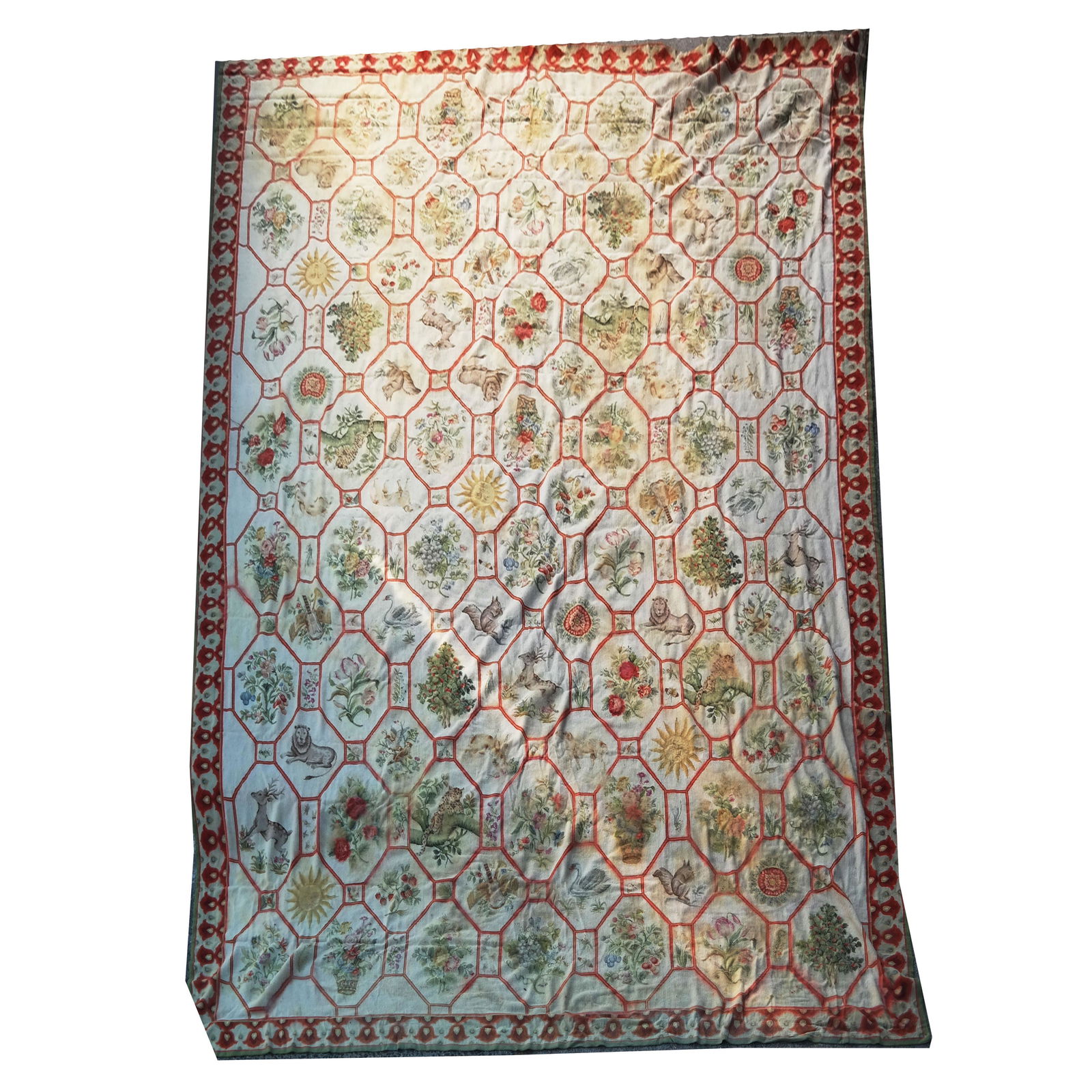 Large Needlepoint Carpet (1 of 9)