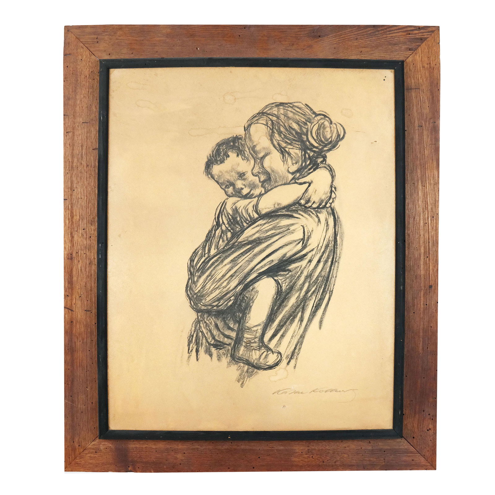 Kathe KOLLOWITZ: Mother & Child - Lithograph (1 of 6)