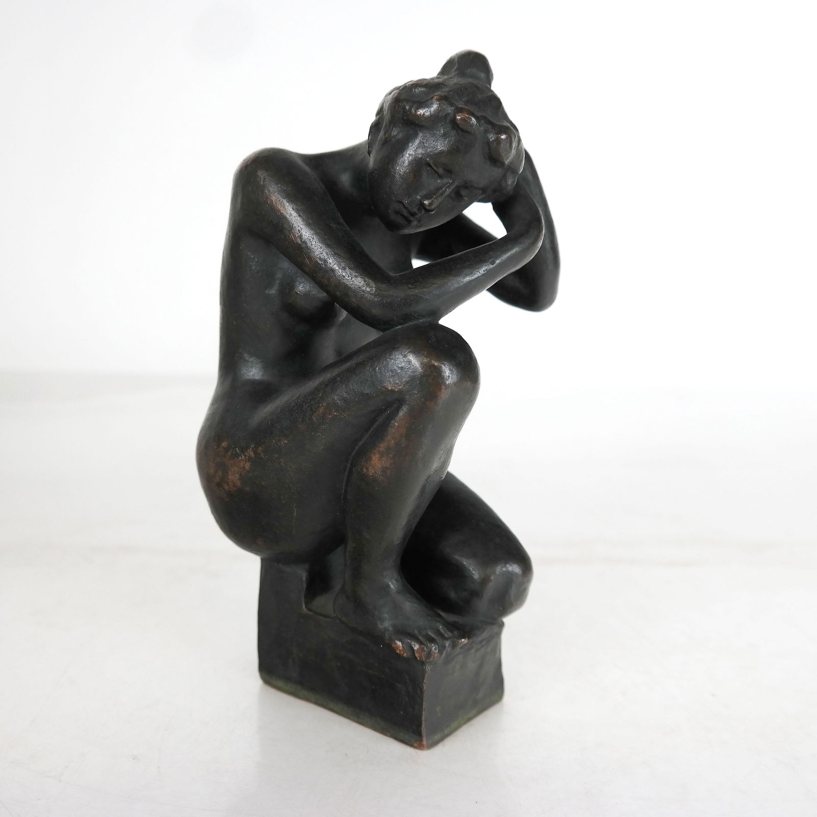 After Aristide MAILLOL: Jeune Fille Accroupie - Bronze (1 of 9)