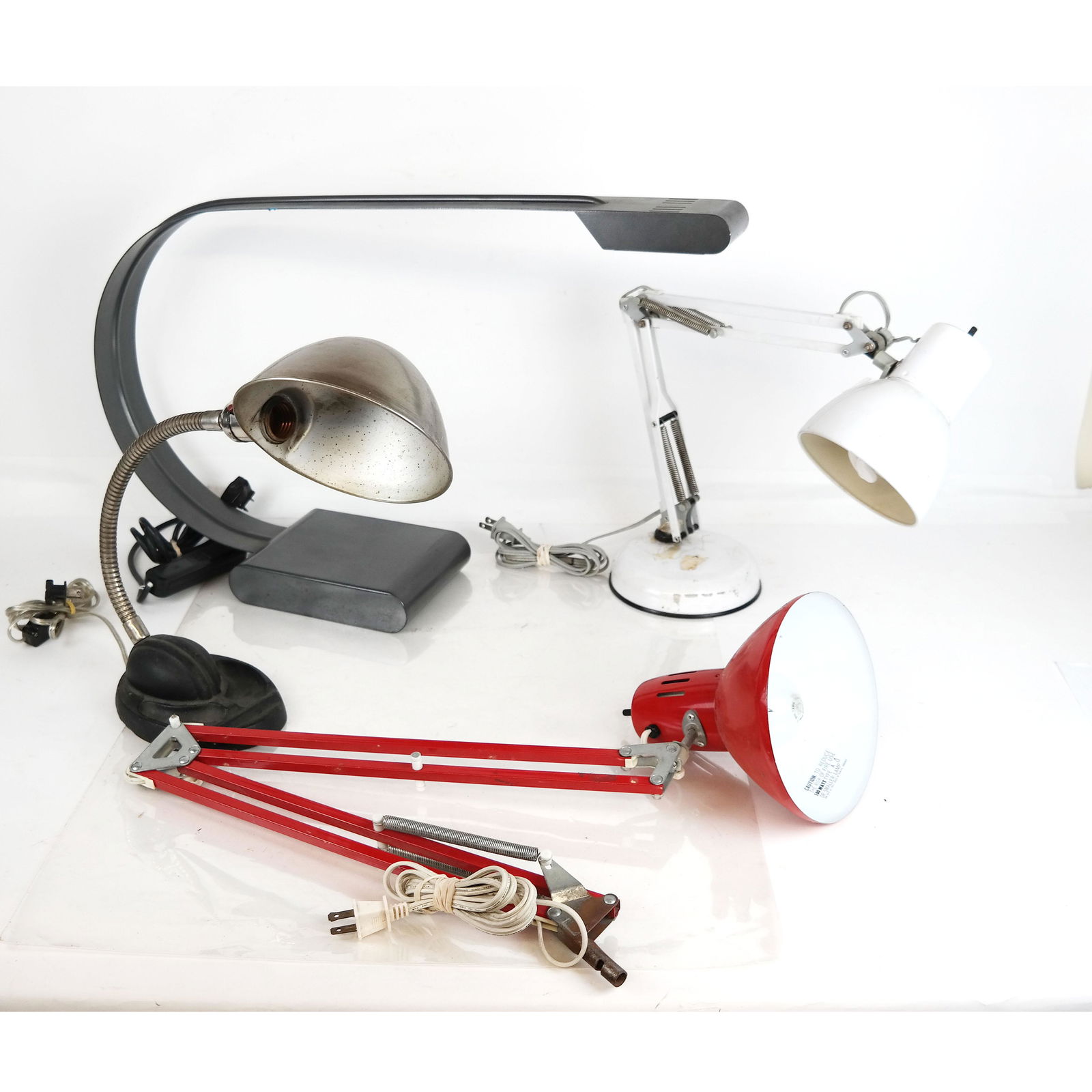 Group of Four Desk Lamps (1 of 12)