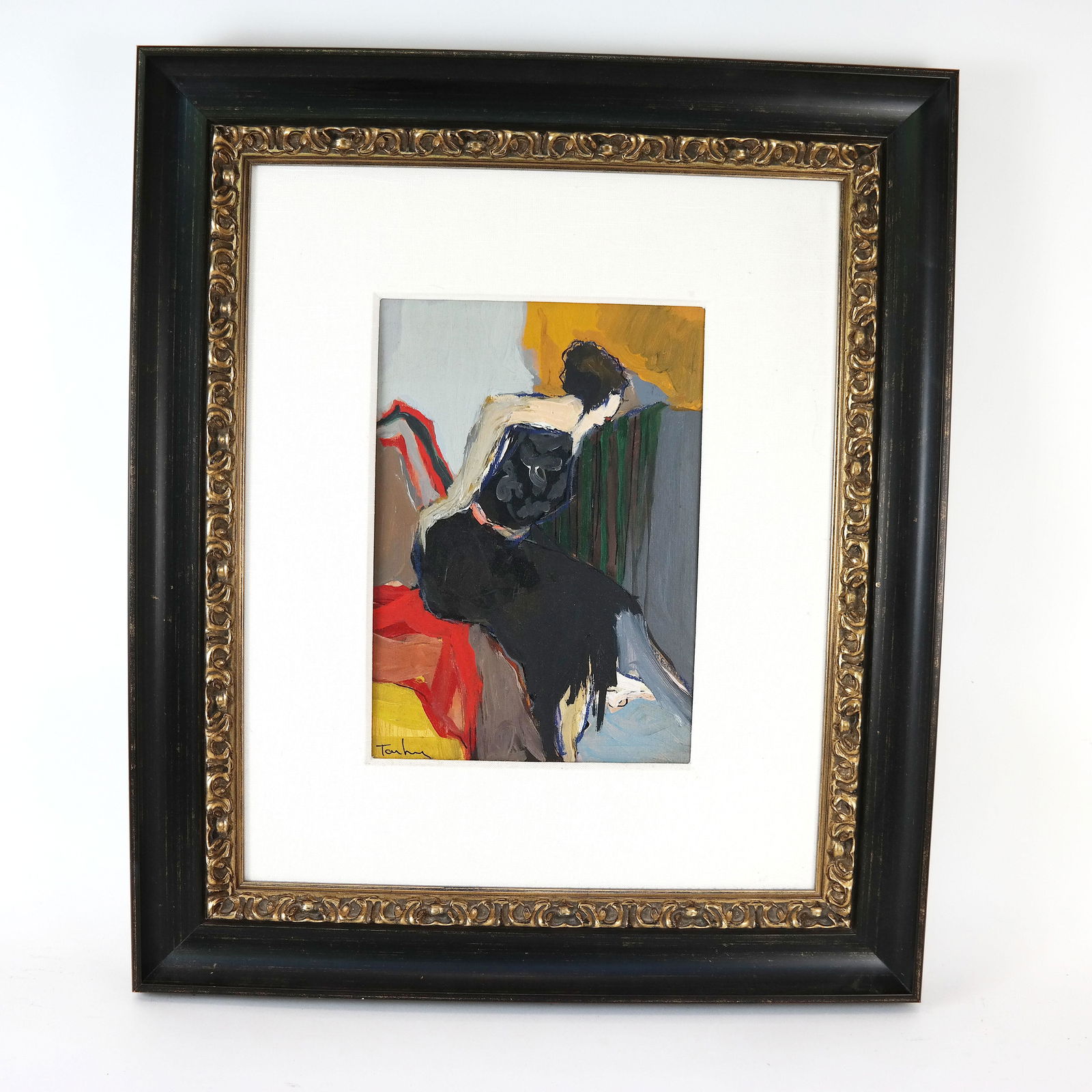 Itzchak TARKAY: Model - Acrylic Painting (1 of 7)