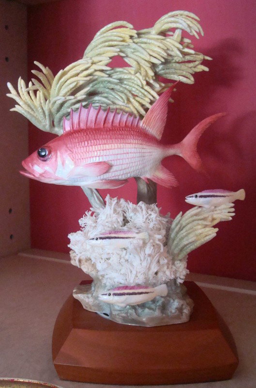 Squirrel Fish Royal Worcester: Squirrel Fish Royal Worcester Measurement:11"