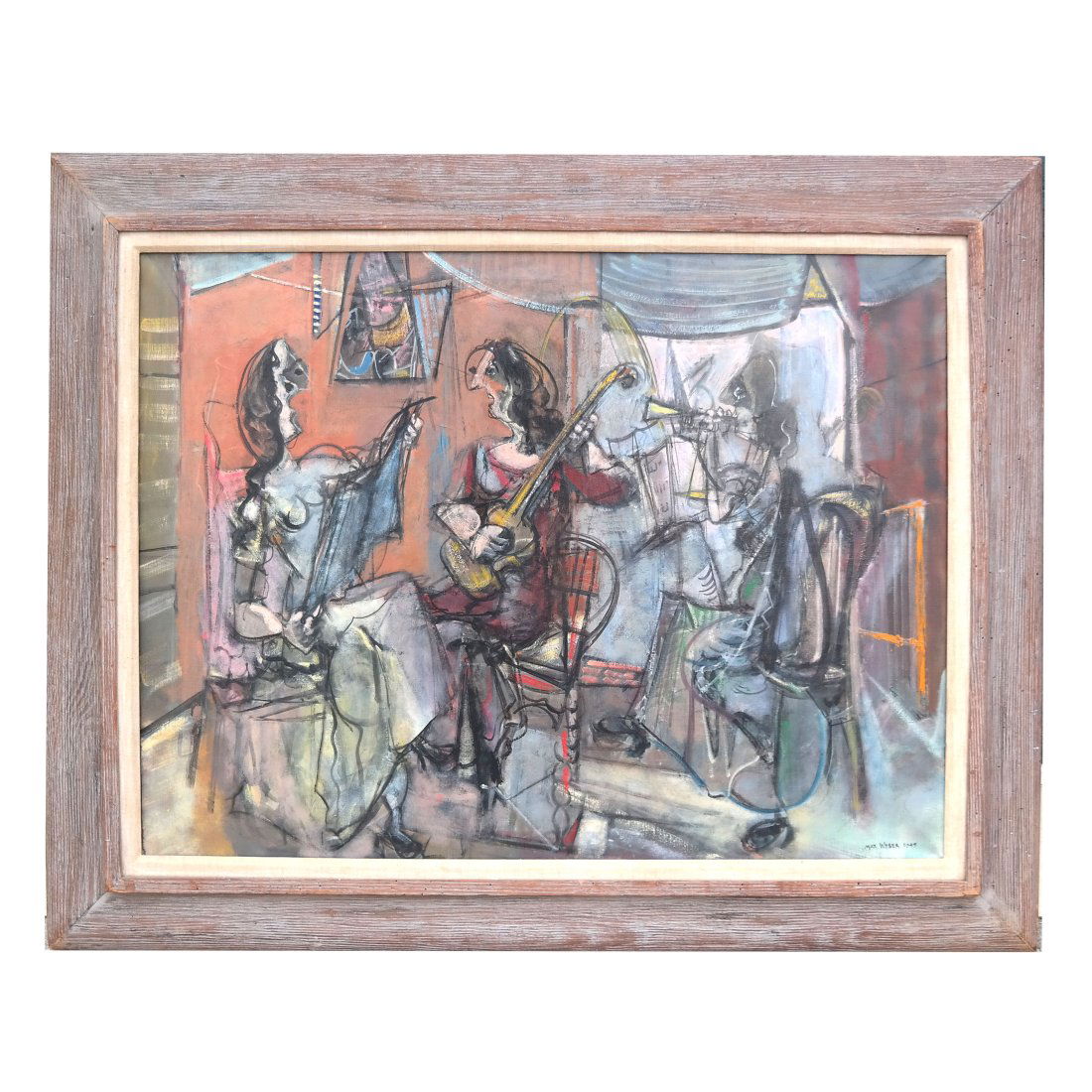 Max WEBER: “The Trio” - Oil Painting (1 of 11)