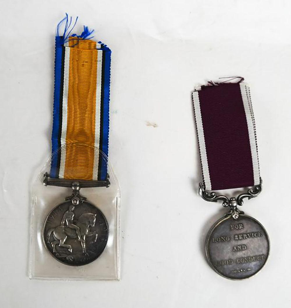 Two British War Medals, George V of Great Britain (1 of 3)