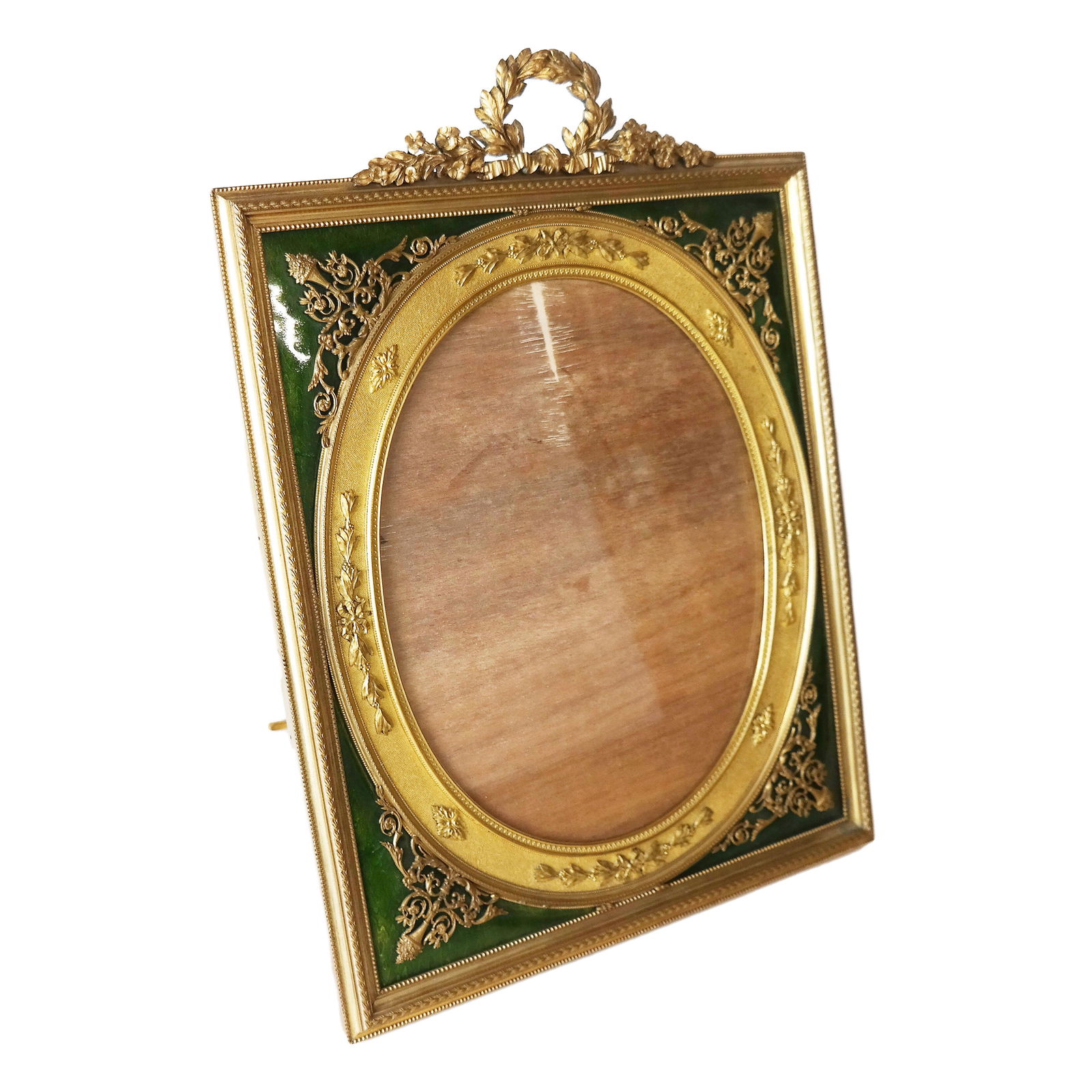 Large French-Style Bronze Picture Frame (1 of 7)