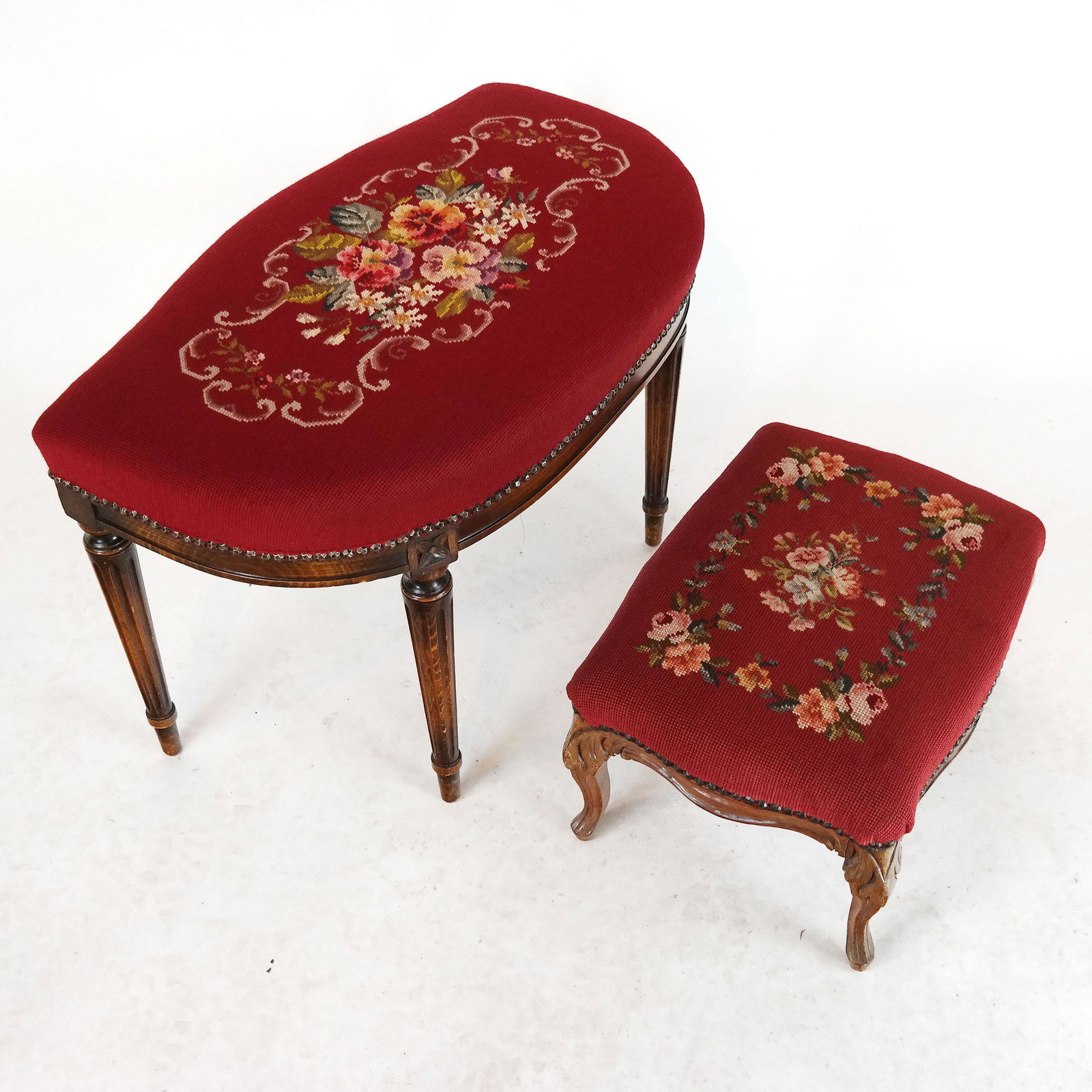 Two French-Style Stools (1 of 7)
