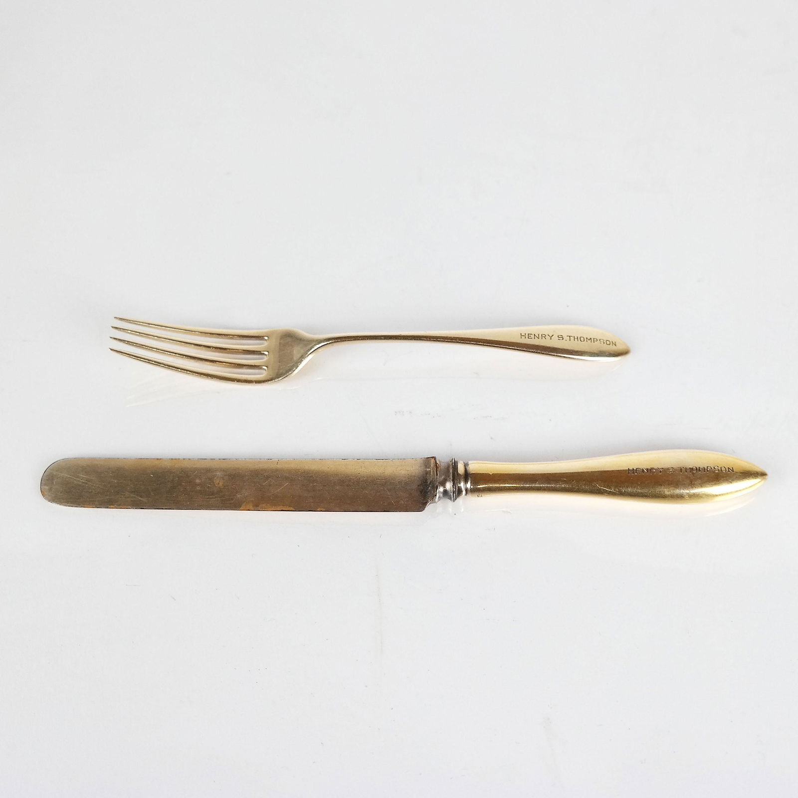 14K Gold Fork and Knife (1 of 7)