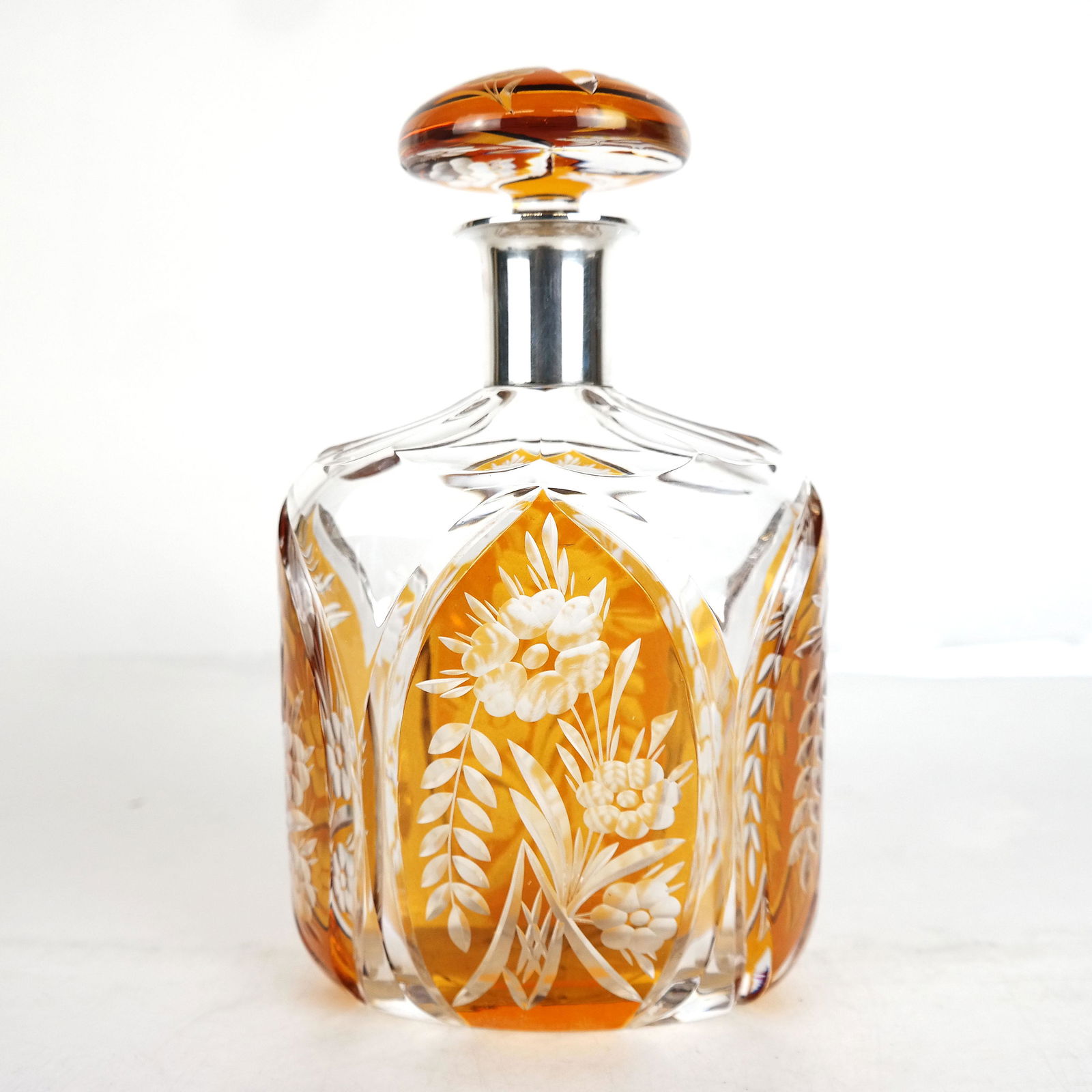 Bohemian Cut Crystal Decanter (1 of 6)