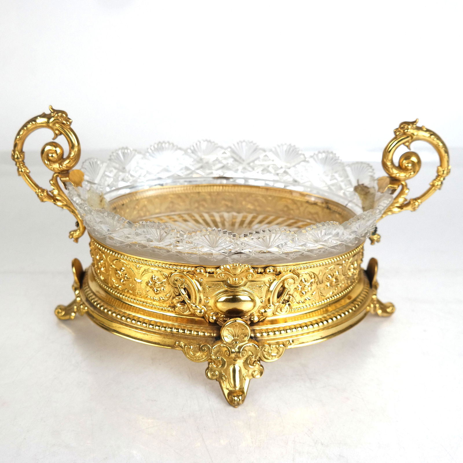 Continental Silver Mounted Centerpiece Bowl (1 of 8)