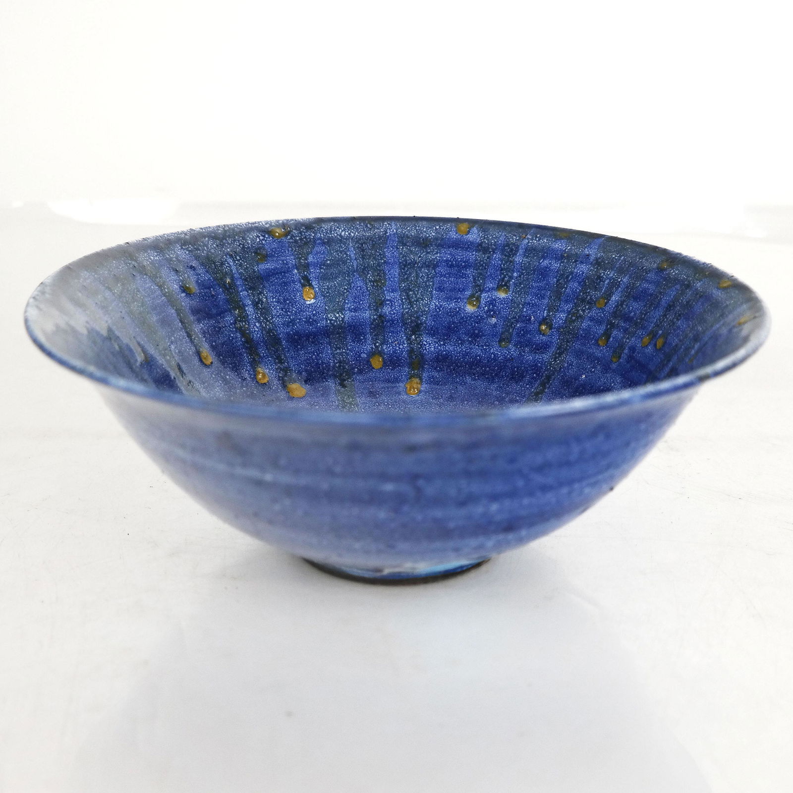 James Lovera Blue Pottery Bowl (1 of 9)