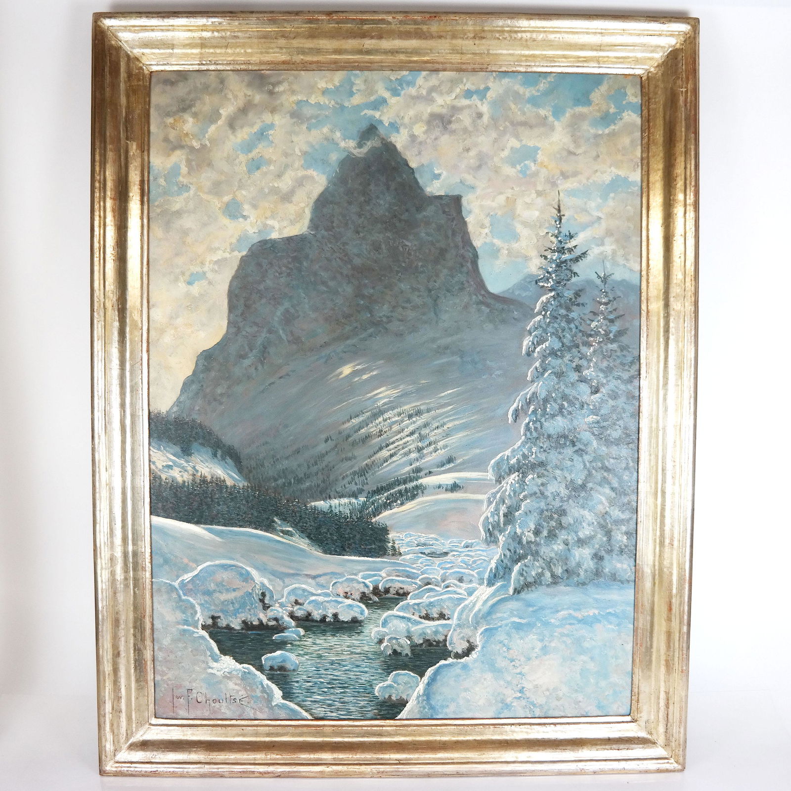 Ivan Fedorovich CHOULTSE: "Piz Buin" - Painting (1 of 7)