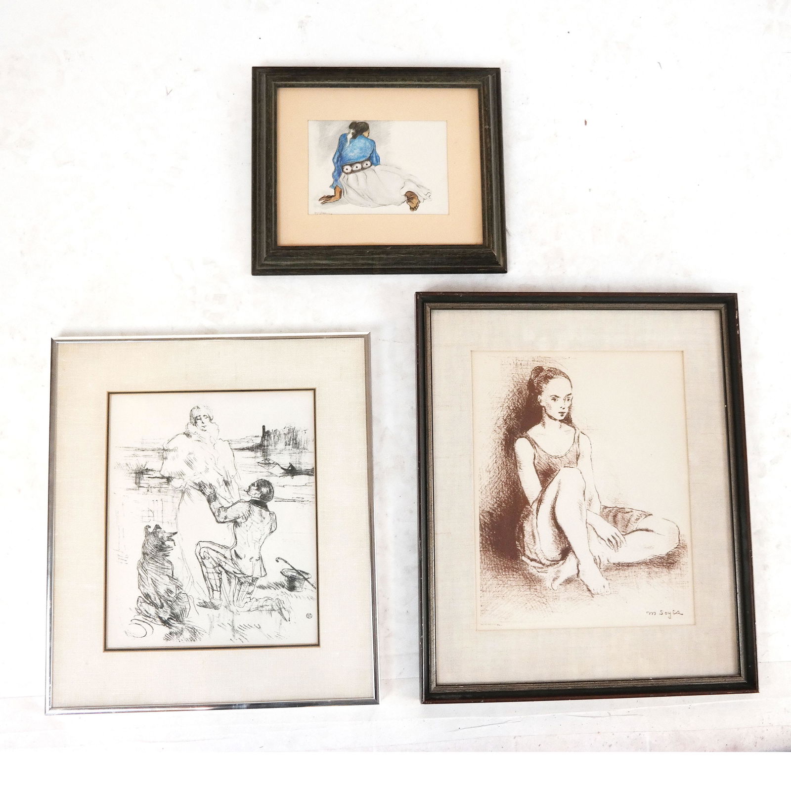 Three Modern Reproduction Prints (1 of 13)