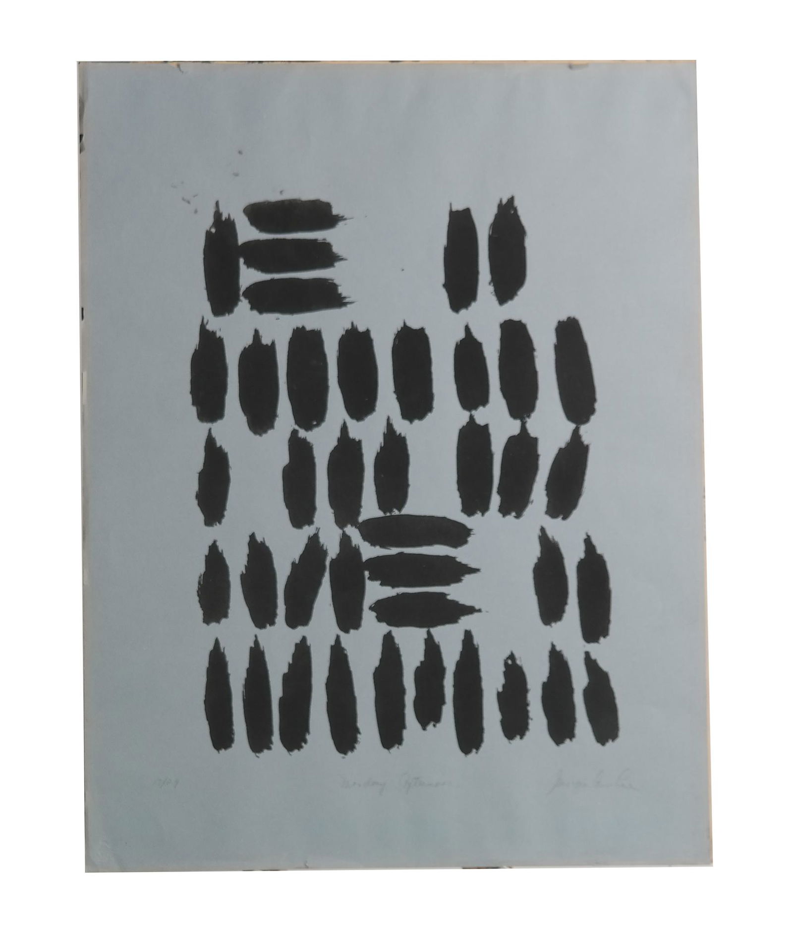 Georgia Ann ? : "Monday Afternoon" - Lithograph (1 of 9)