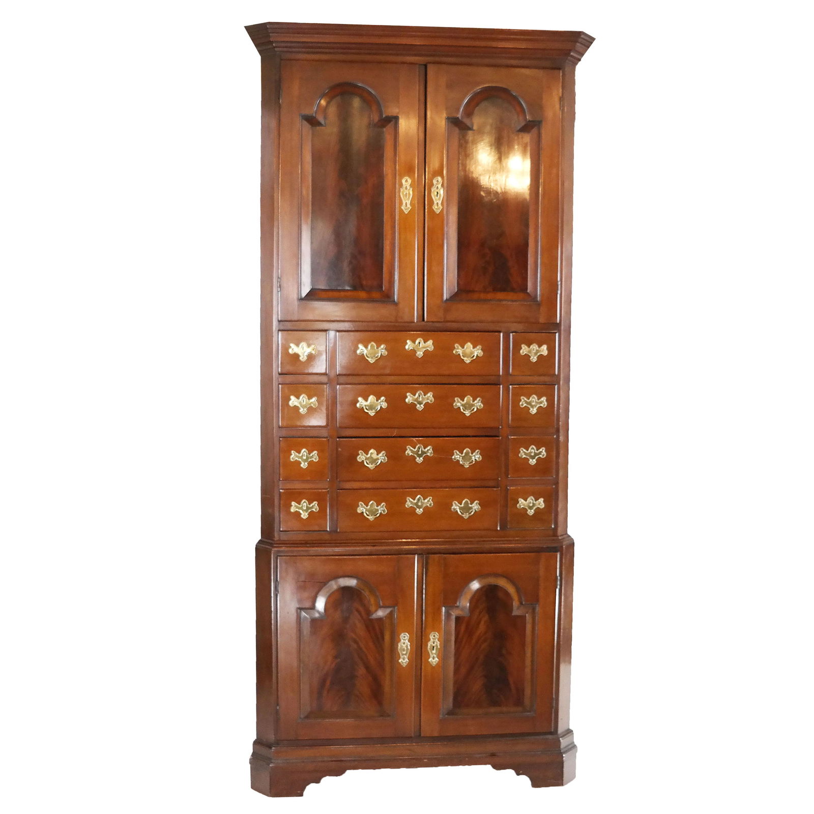 English 19th C. Corner Cupboard (1 of 8)