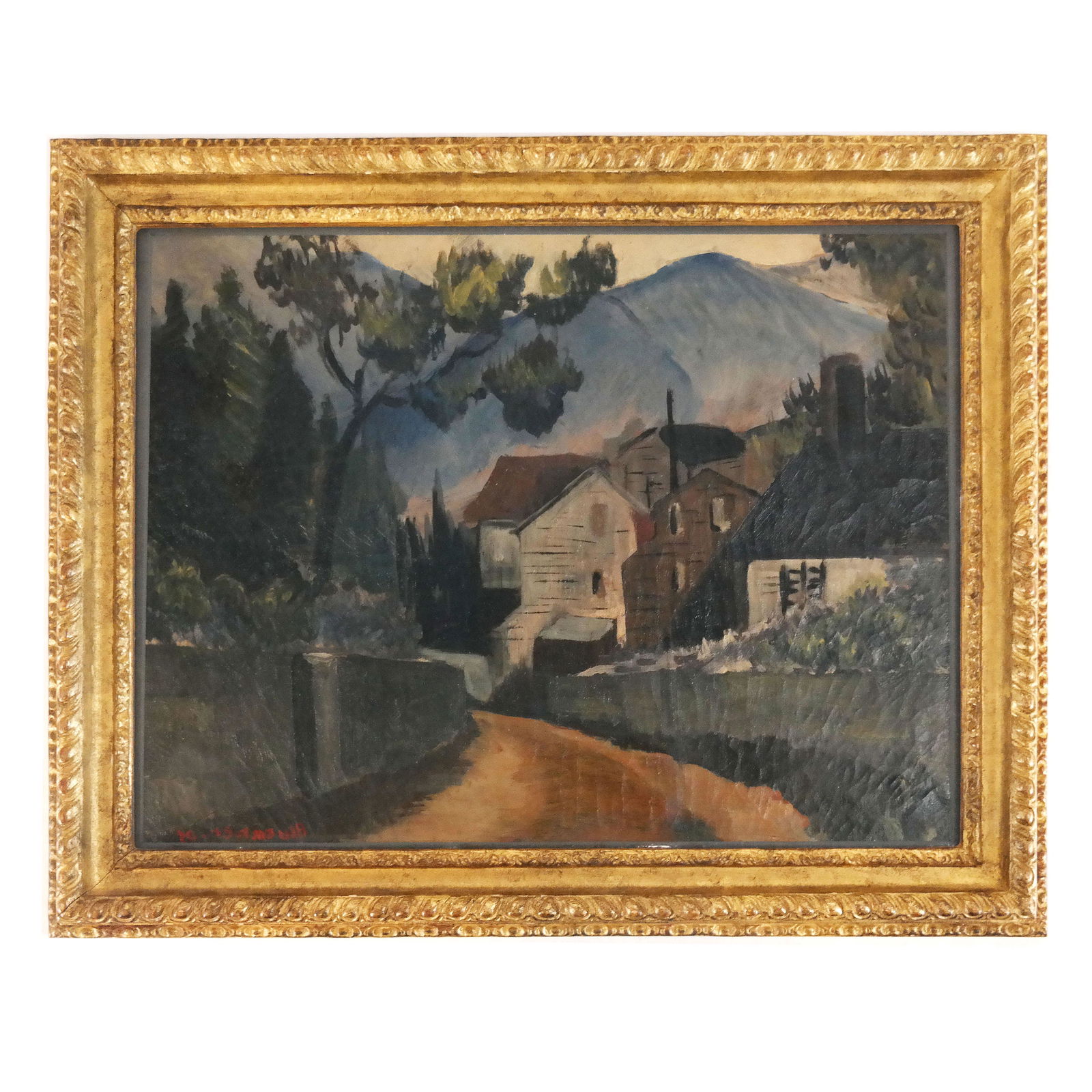 20th C. Modernist Landscape - Oil Painting (1 of 7)