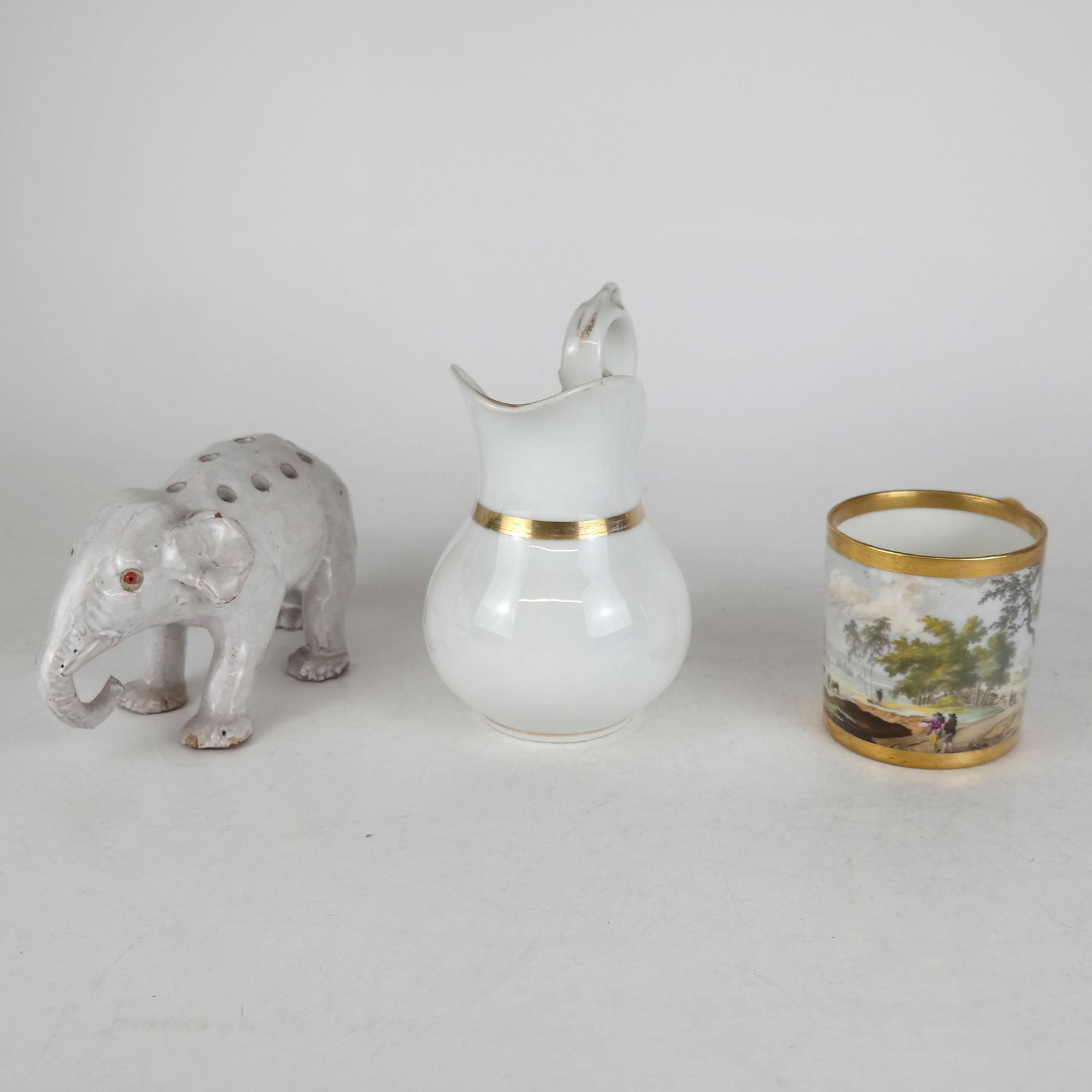 Three Ceramic & Porcelain Items (1 of 9)