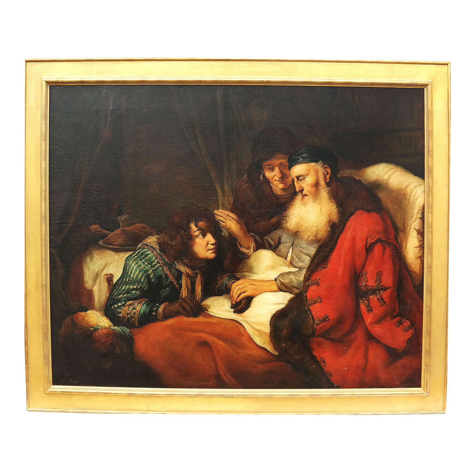 Willem STAD: Three Figures - Painting (1 of 10)