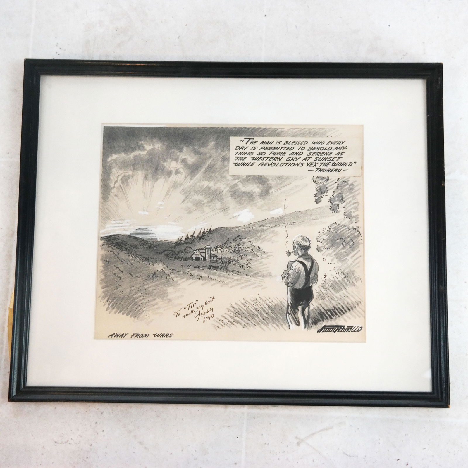 Jerry COSTELLO: Away From Wars - Mixed Media (1 of 7)