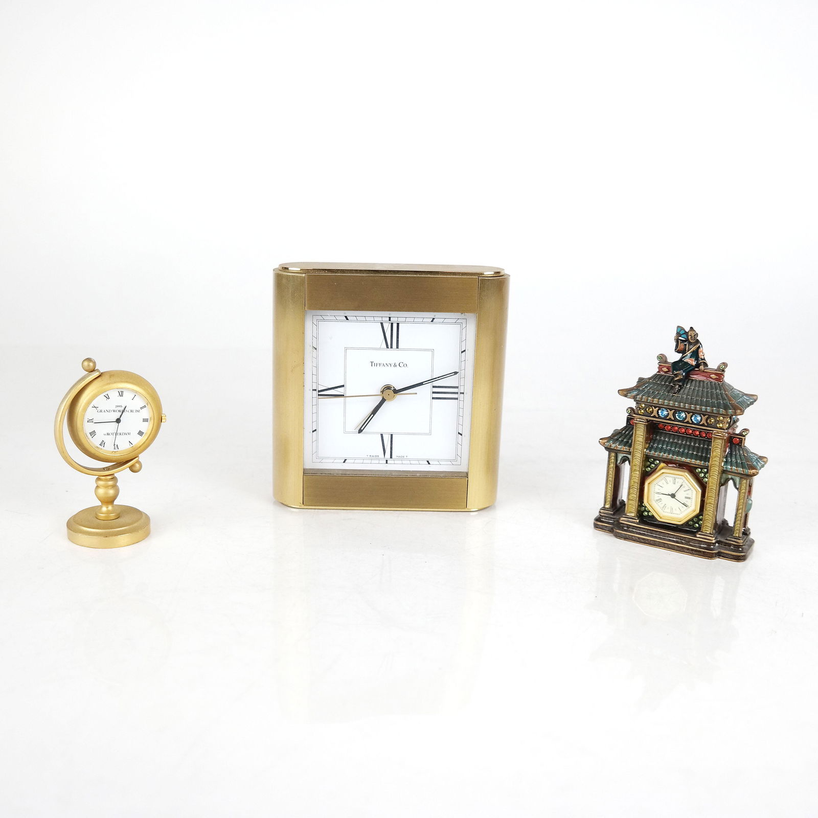 Three Desk Clocks, Including Tiffany (1 of 14)