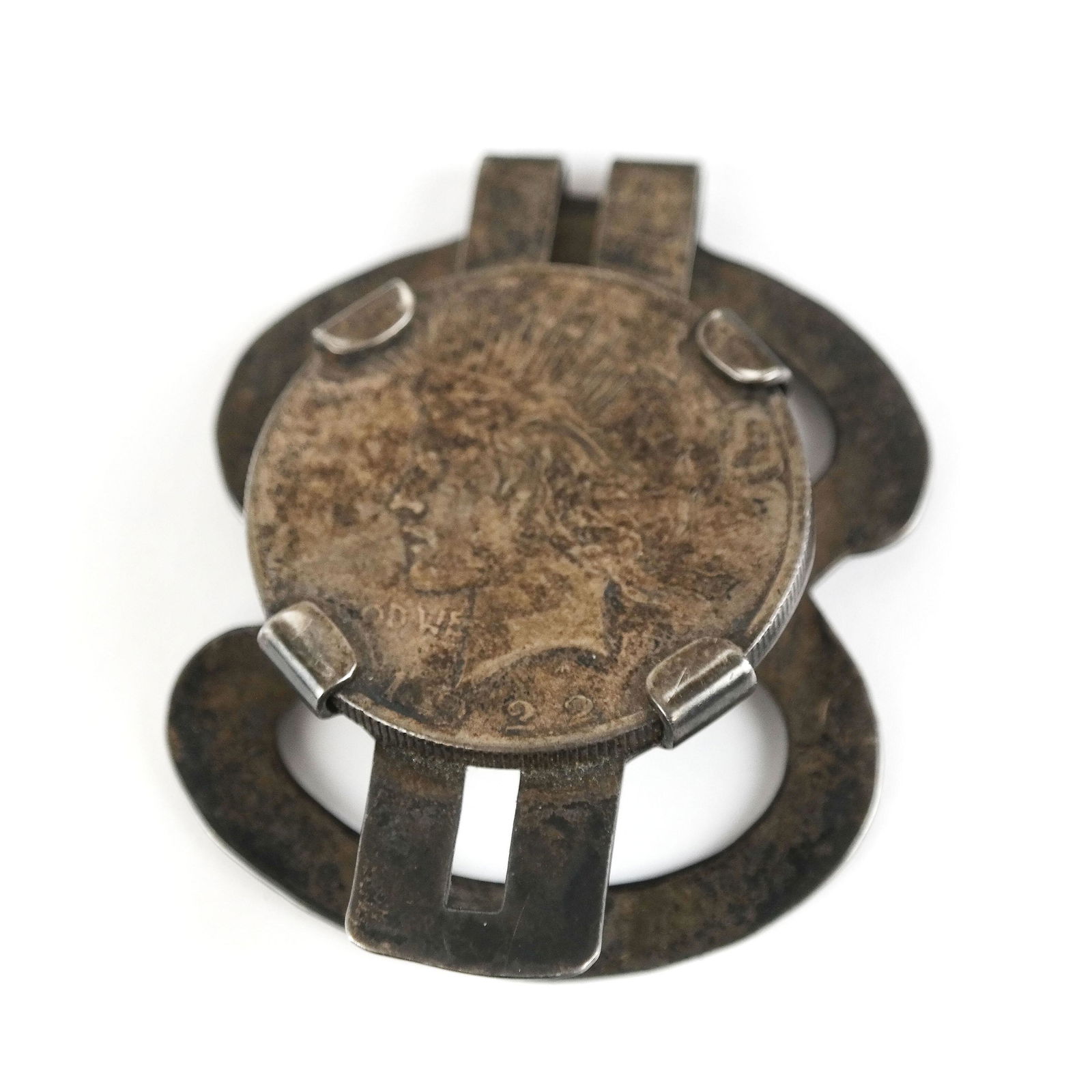 Lady Liberty Silver Dollar Money Clip (1 of 9)