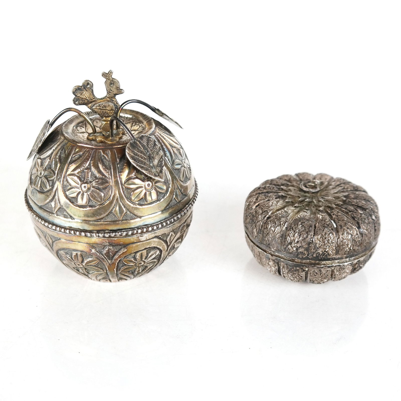 Two Silver Plate Small Boxes (1 of 12)