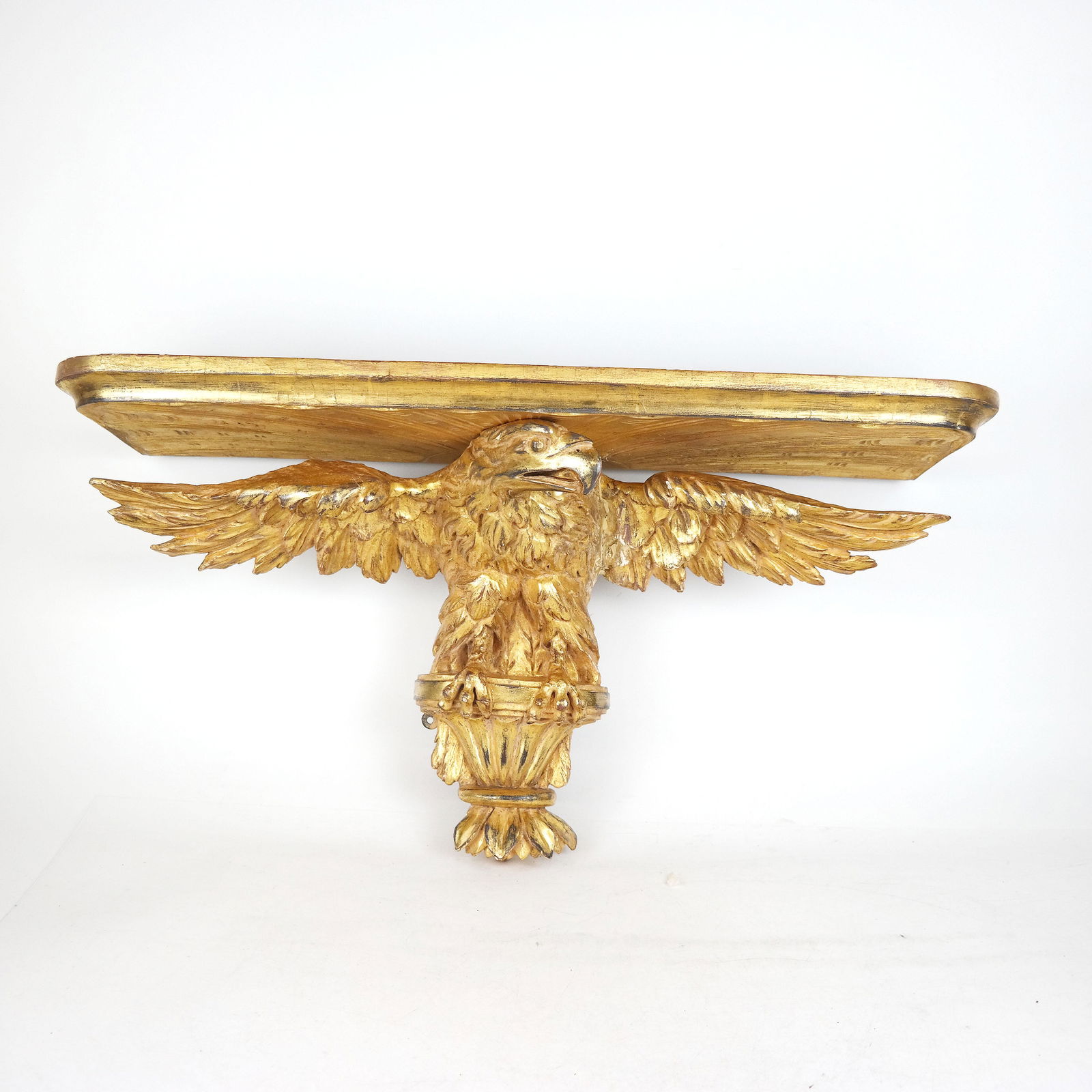 Antique Gilt Wood Eagle-Form Bracket (1 of 7)
