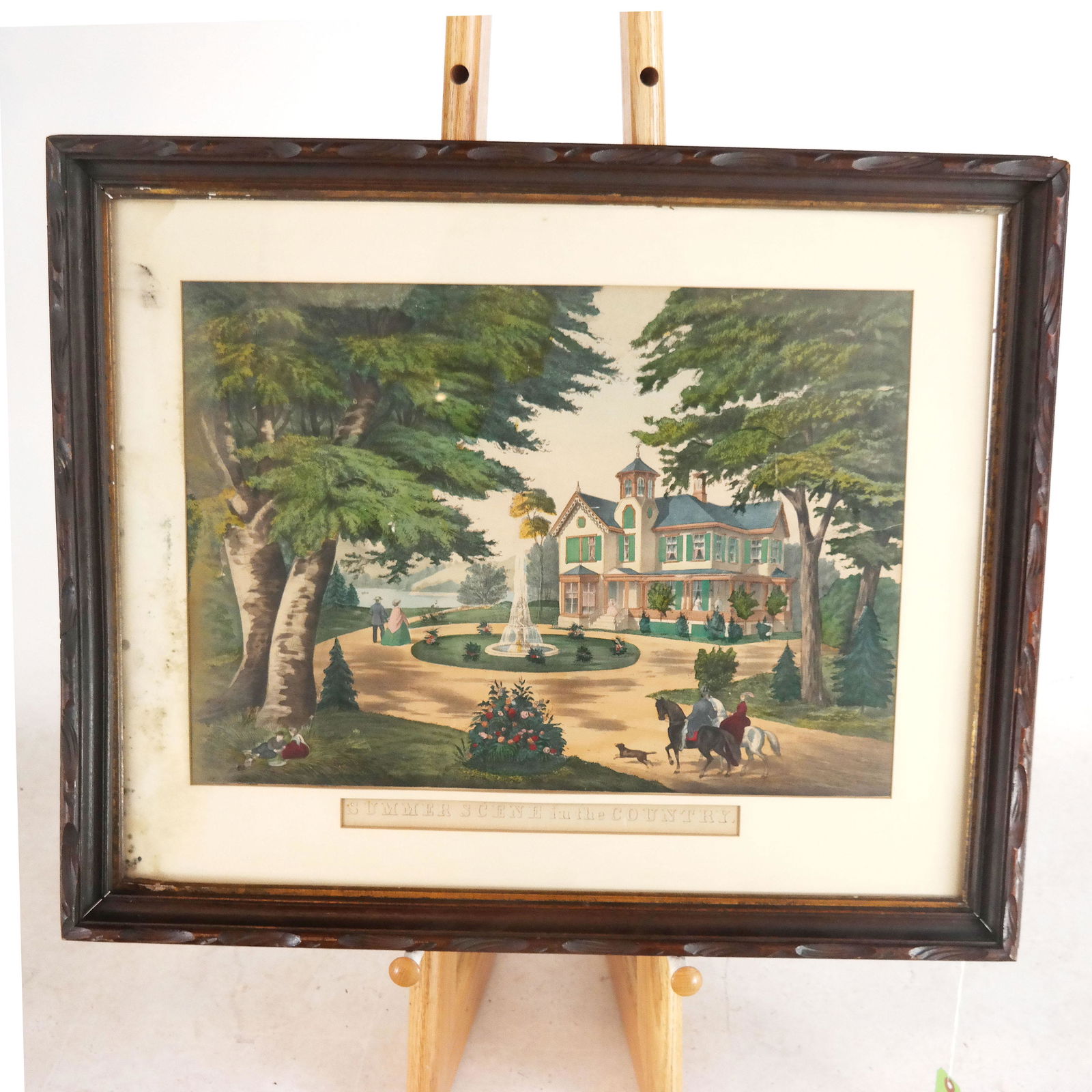 Village Summer Scene - Print (1 of 7)