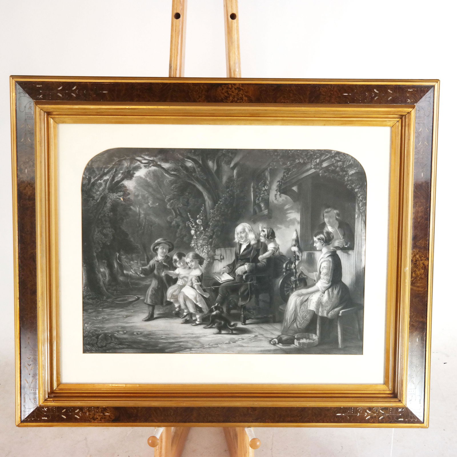 Family Scene by Trees Print (1 of 7)