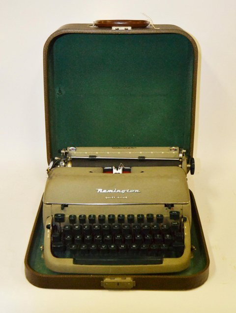 Typewriter in a Case