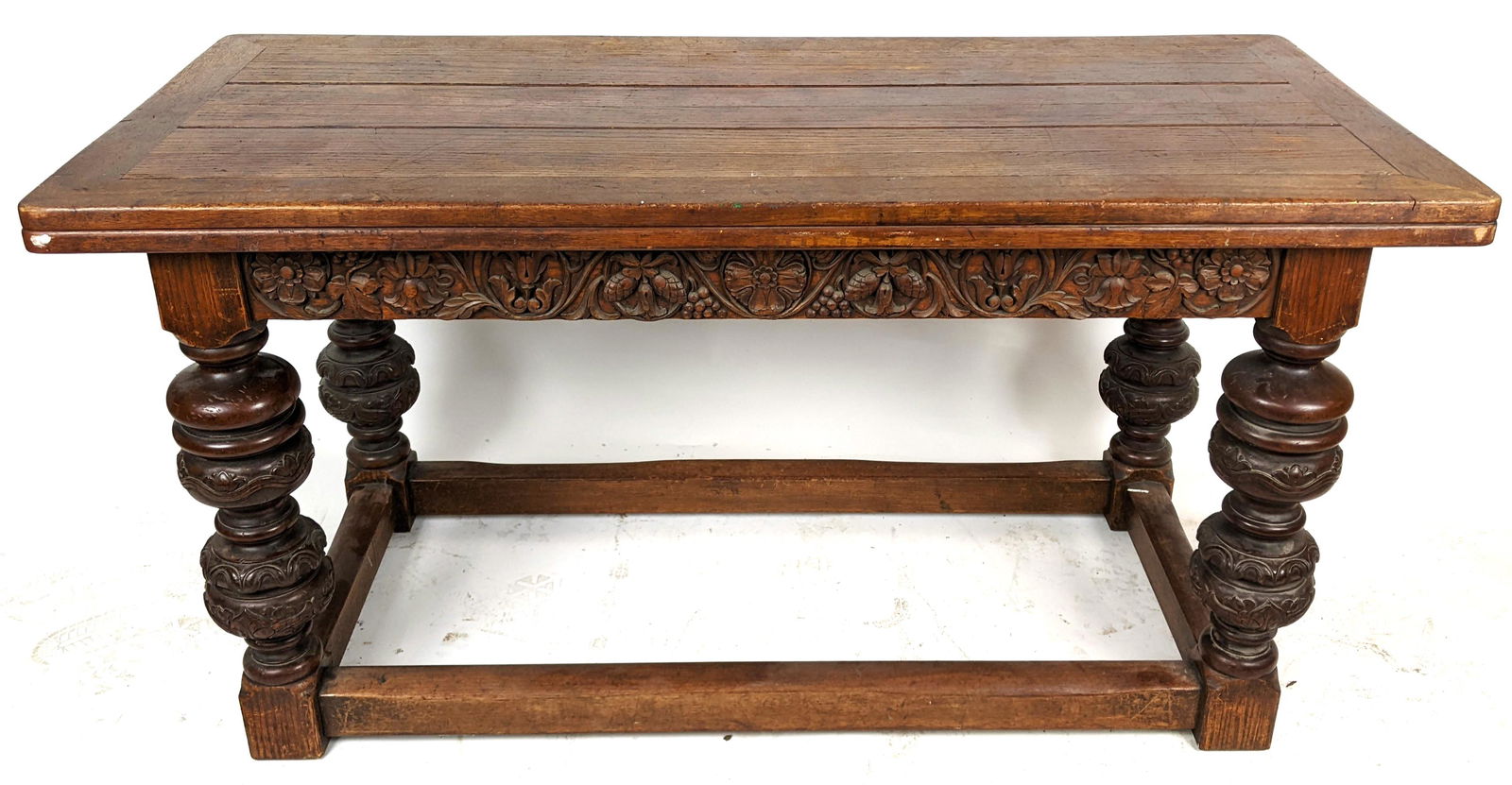 Early 20th C. Oak Lift Top Dining Table (1 of 13)