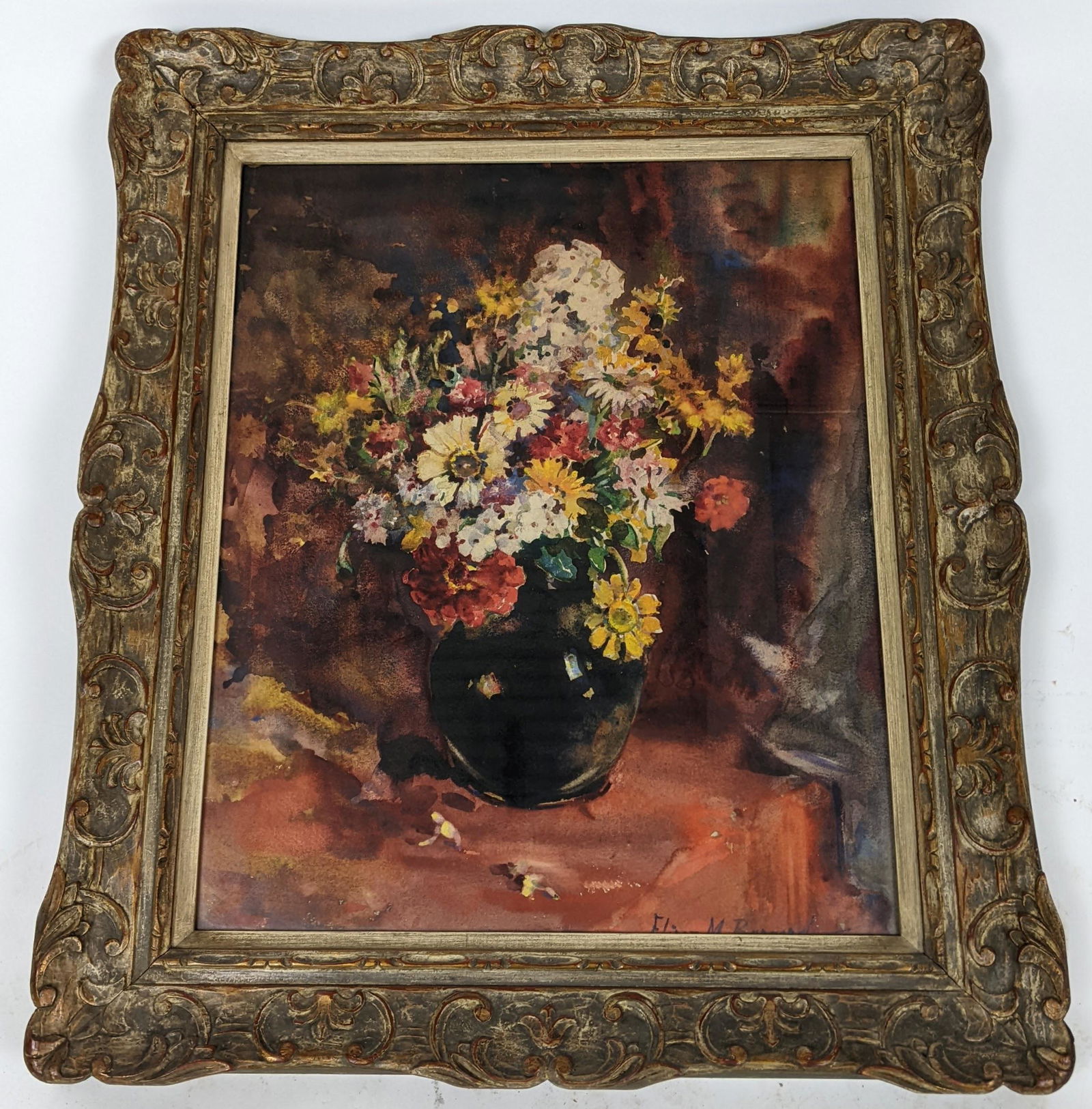 E.M. BERNARD: Still Life - Watercolor Painting (1 of 11)