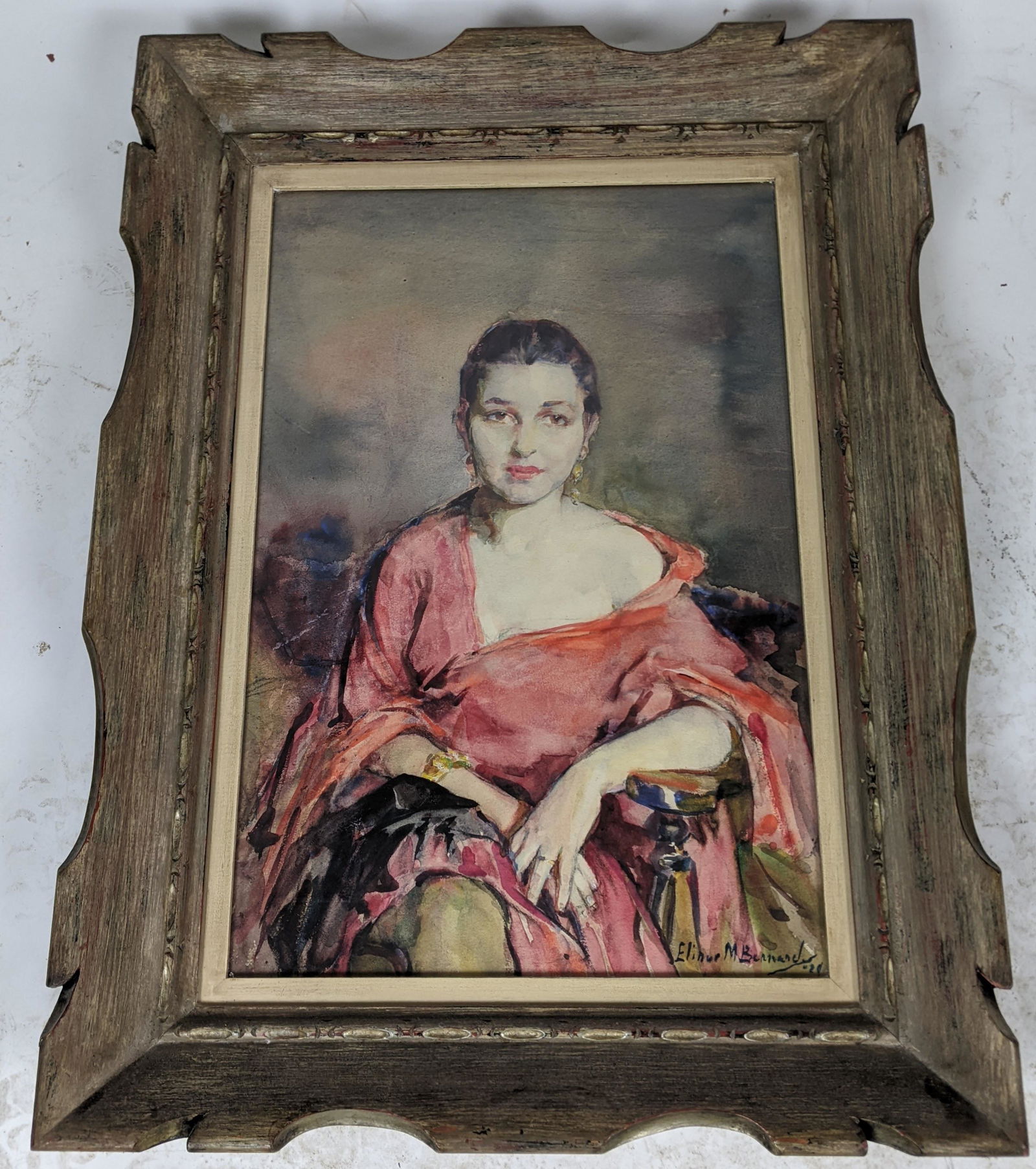 E.M. BERNARD: Portrait of a Lady - Painting (1 of 11)