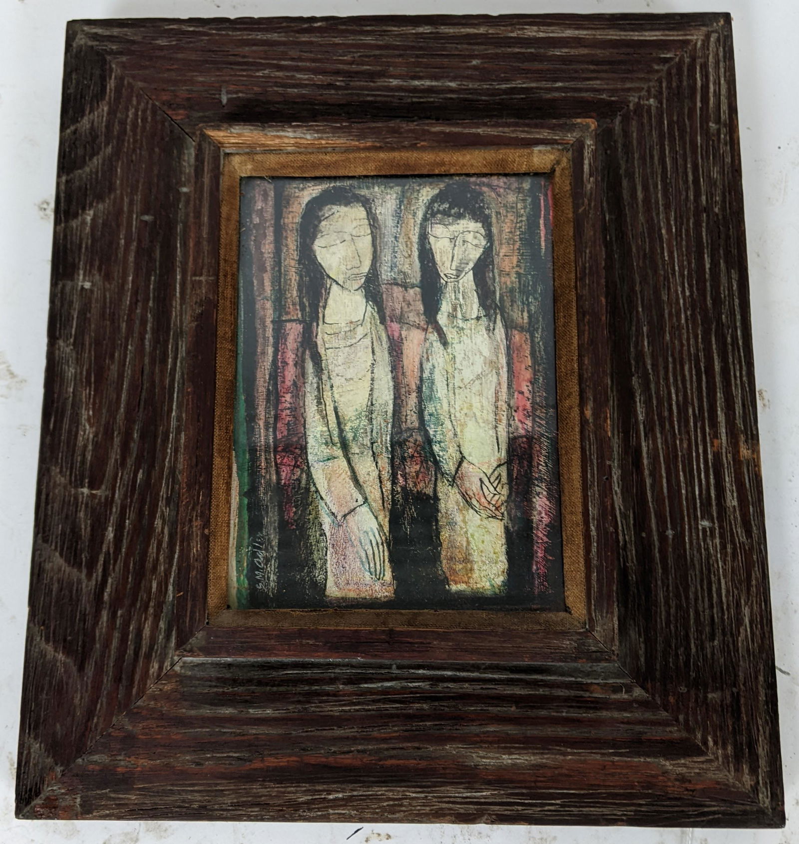 Samuel ADLER: "The Sisters" - Painting (1 of 9)
