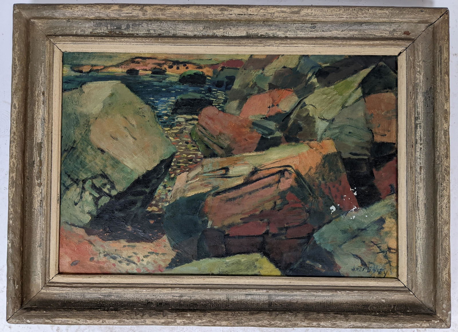 James PENNEY: Rocky Coast - Oil Painting (1 of 12)
